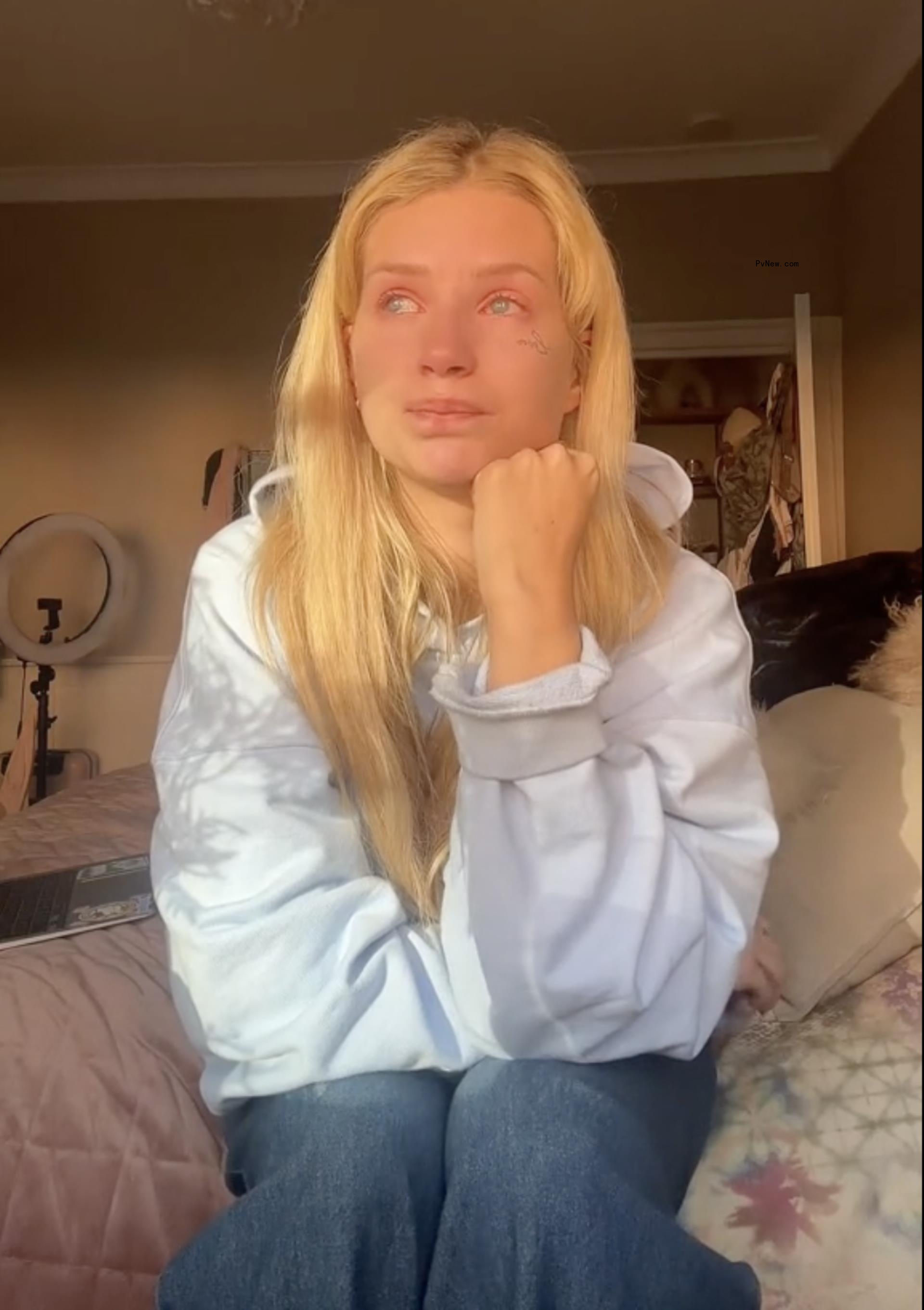 Lottie Moss via TikTok.
