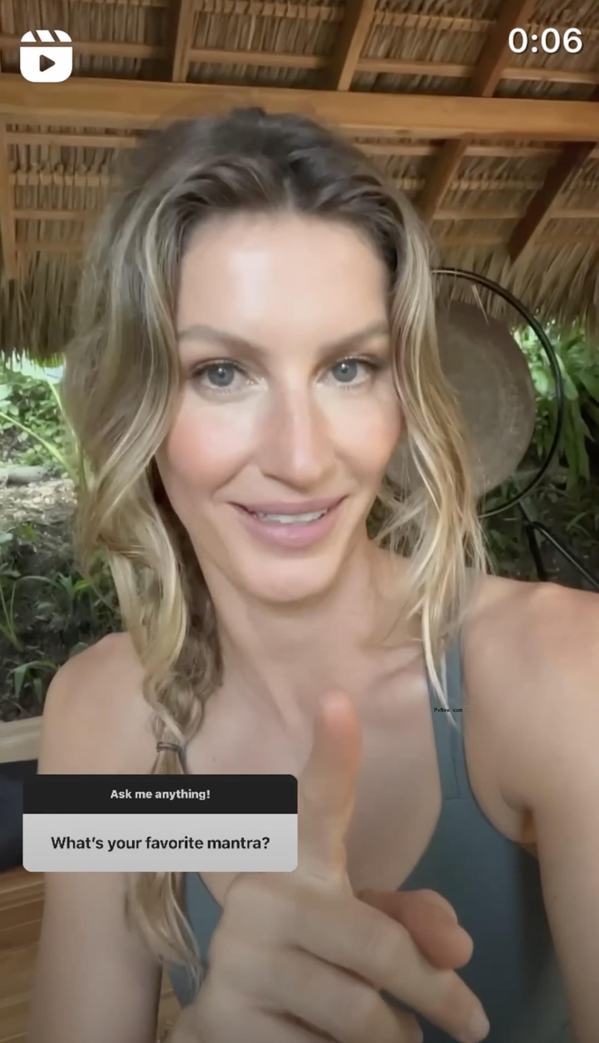 Gisele Bündchen.