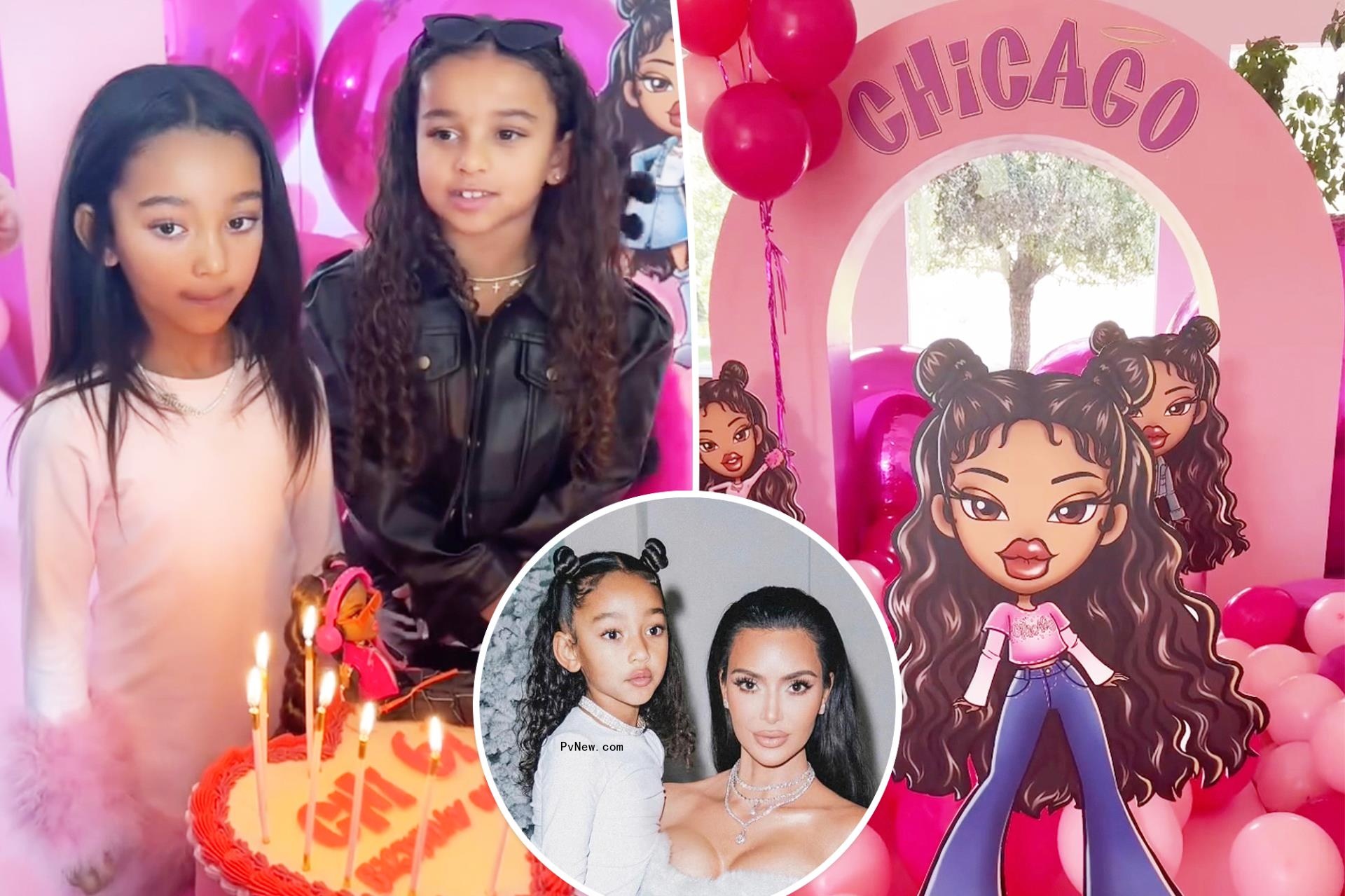 Inside Kim Kardashian’s lavish Bratz-themed birthday party for daughter Chicago