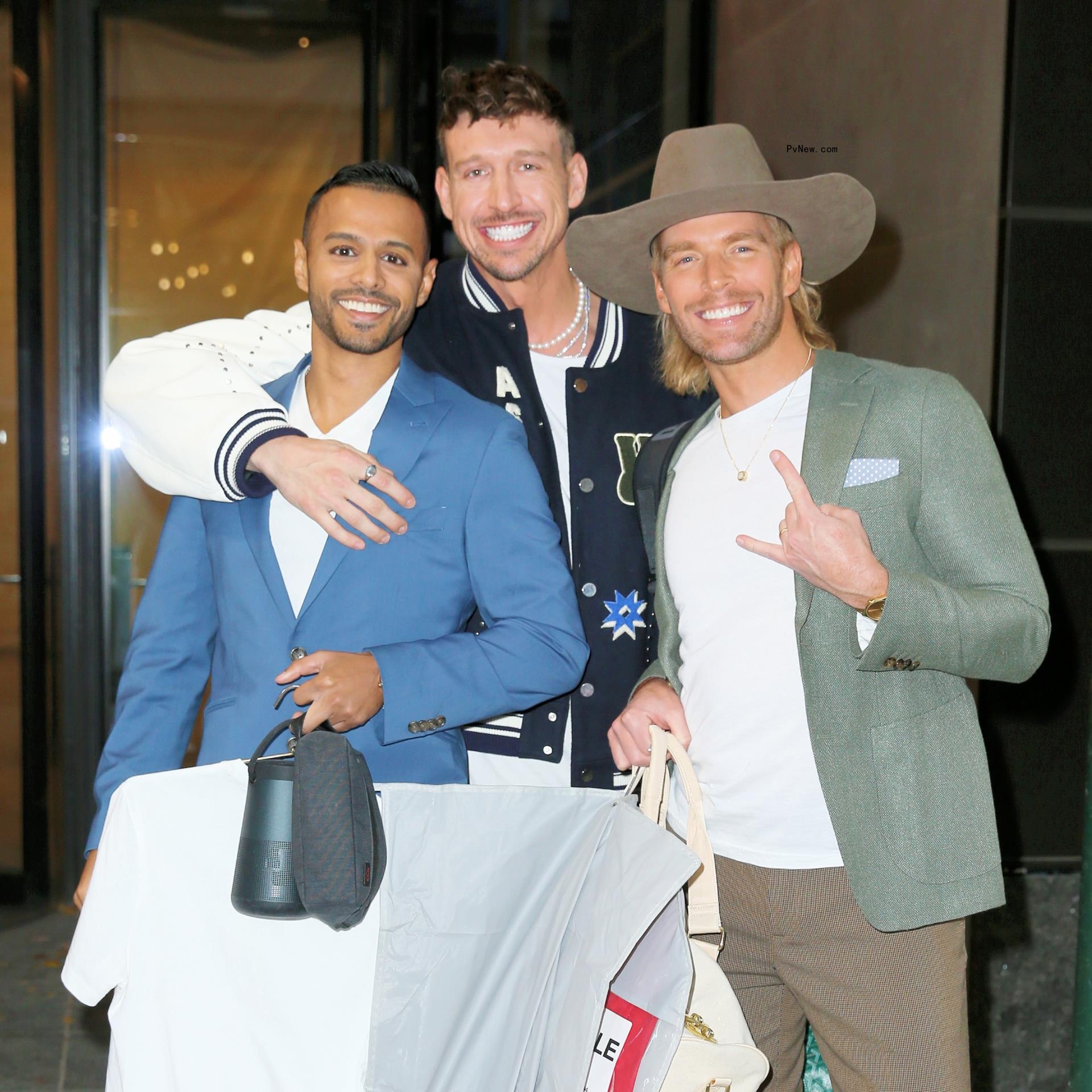 Brian Benni, Kory Keefer and Kyle Cooke posing for a photo