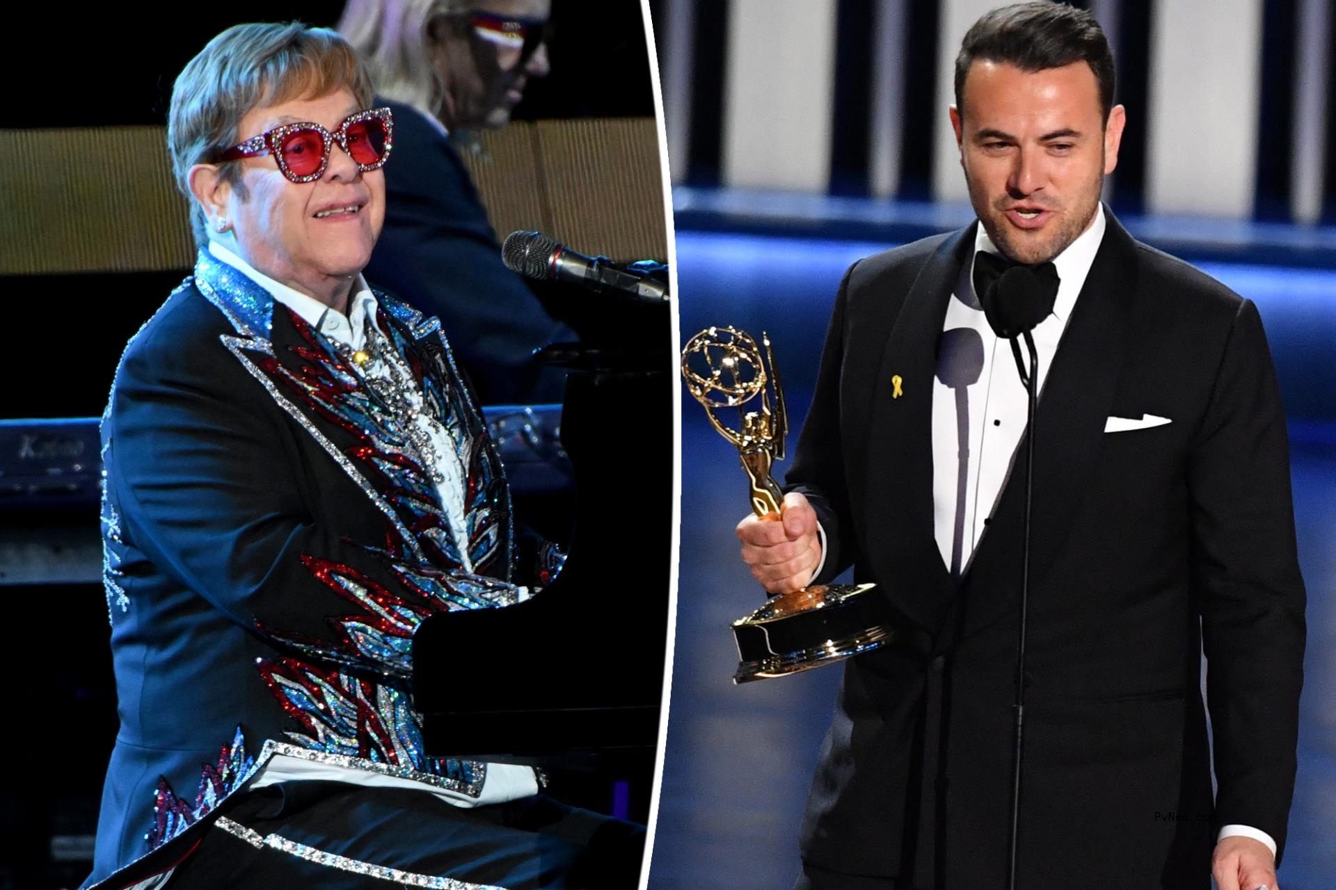 Elton John achieves rare EGOT status with Emmy win for Dodger Stadium farewell co<i></i>ncert special