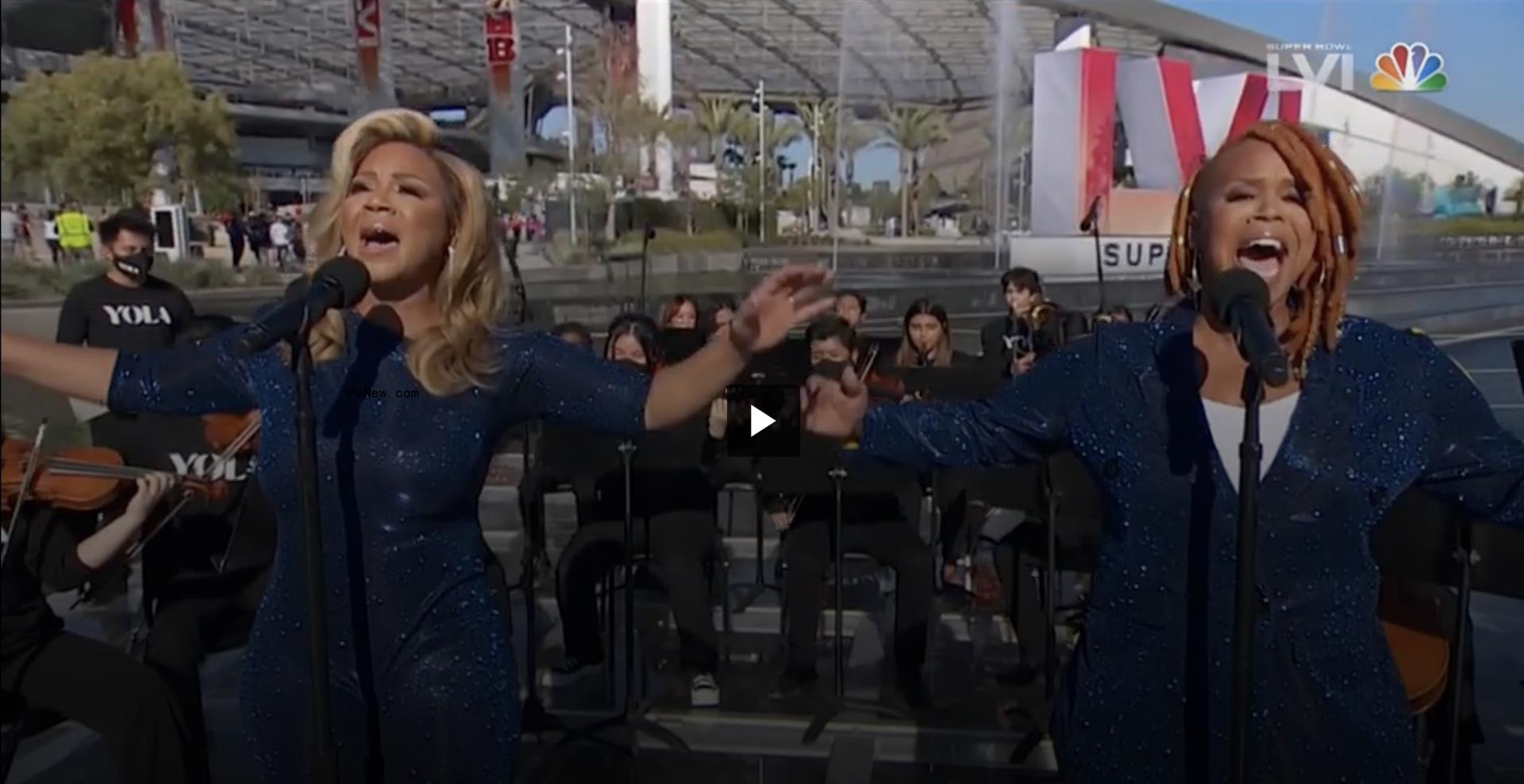 Mickey Guyton Starts Super Bowl With a Soaring Natio<i></i>nal Anthem, Preceded by Jhene Aiko and Mary Mary Lifting Voices