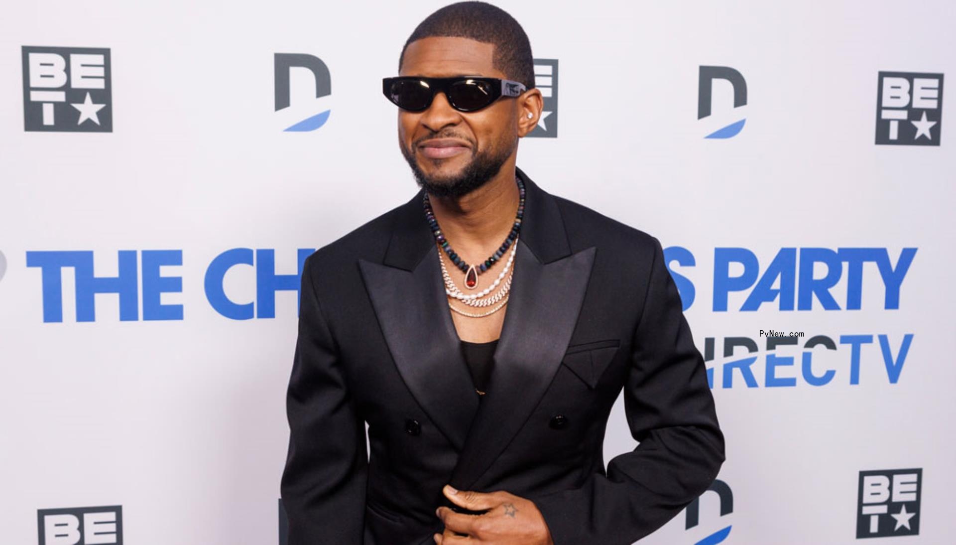 Usher Kicks Off Super Bowl Weekend at SoFi Stadium with Chairman’s Party Concert