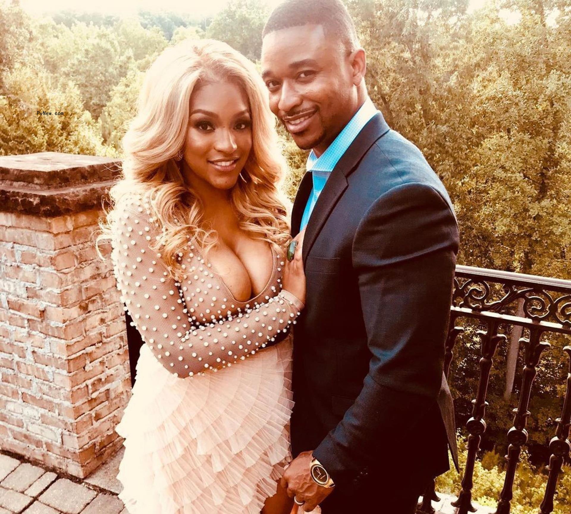 Drew Sidora and Ralph Pittman posing together
