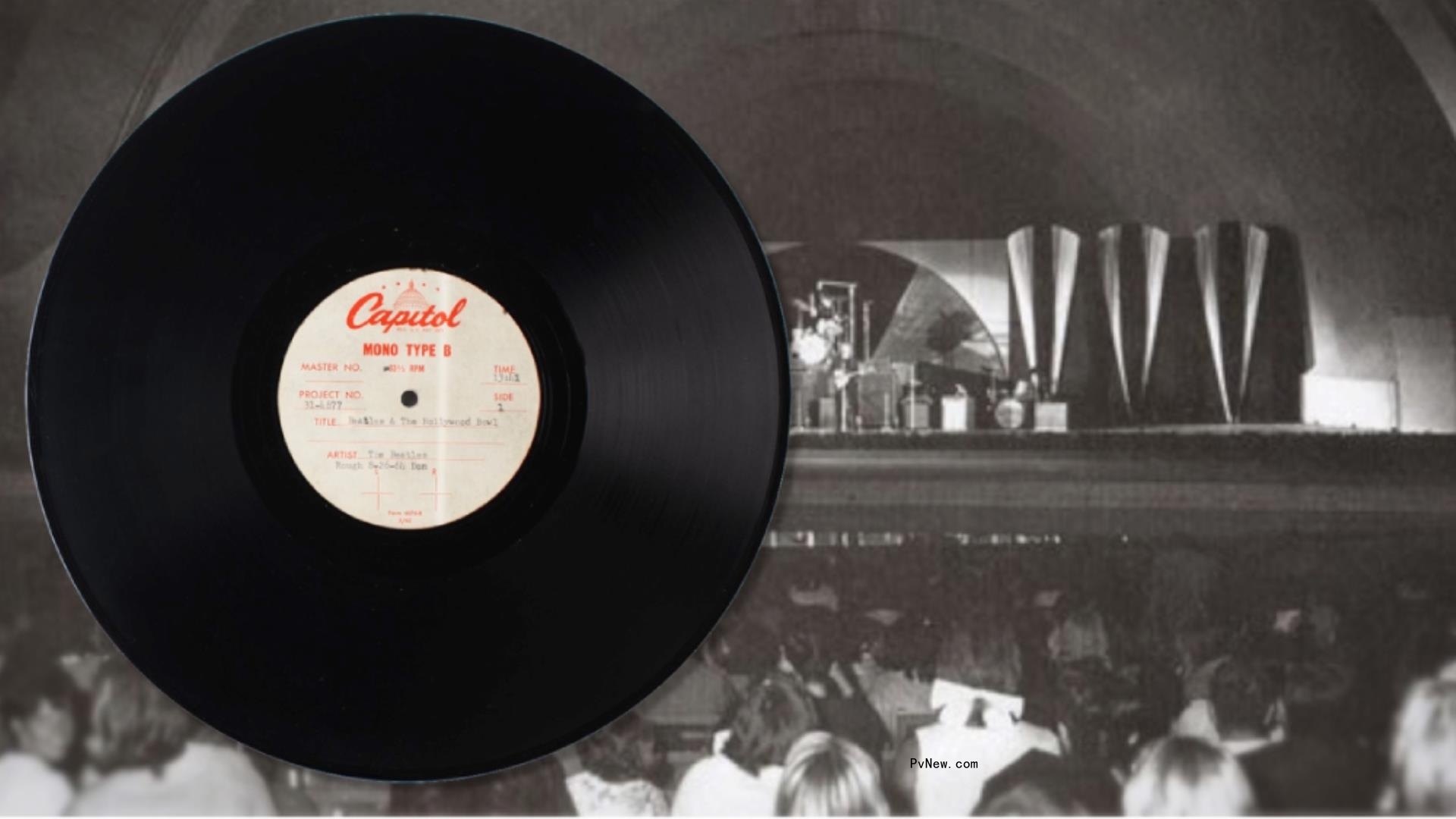 Rare ‘Beatles at the Hollywood Bowl’ Vinyl Acetate Sells for Nearly $25,000 at Auction