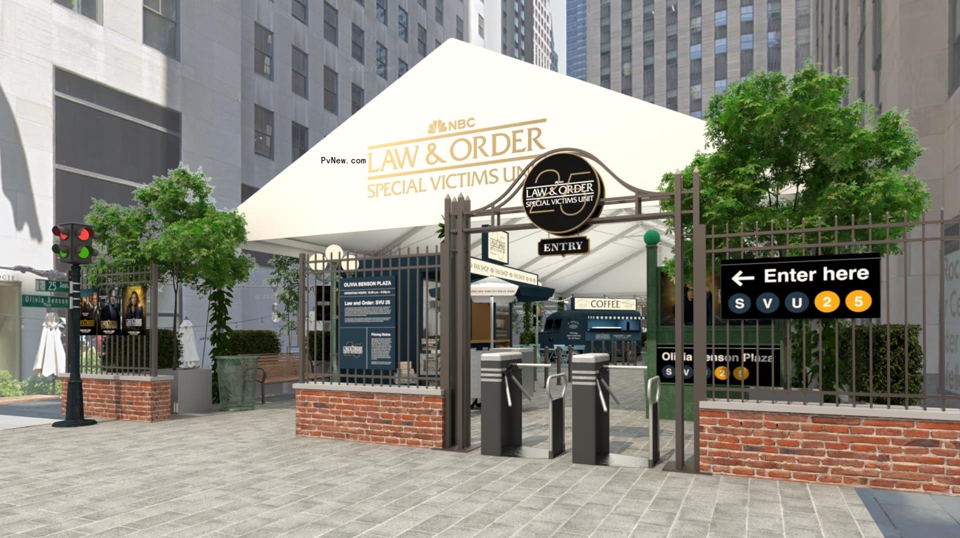 NBC Celebrates ‘Law & Order: SVU’ 25th Anniversary by Turning Rockefeller Plaza into ‘Olivia Benson Plaza’