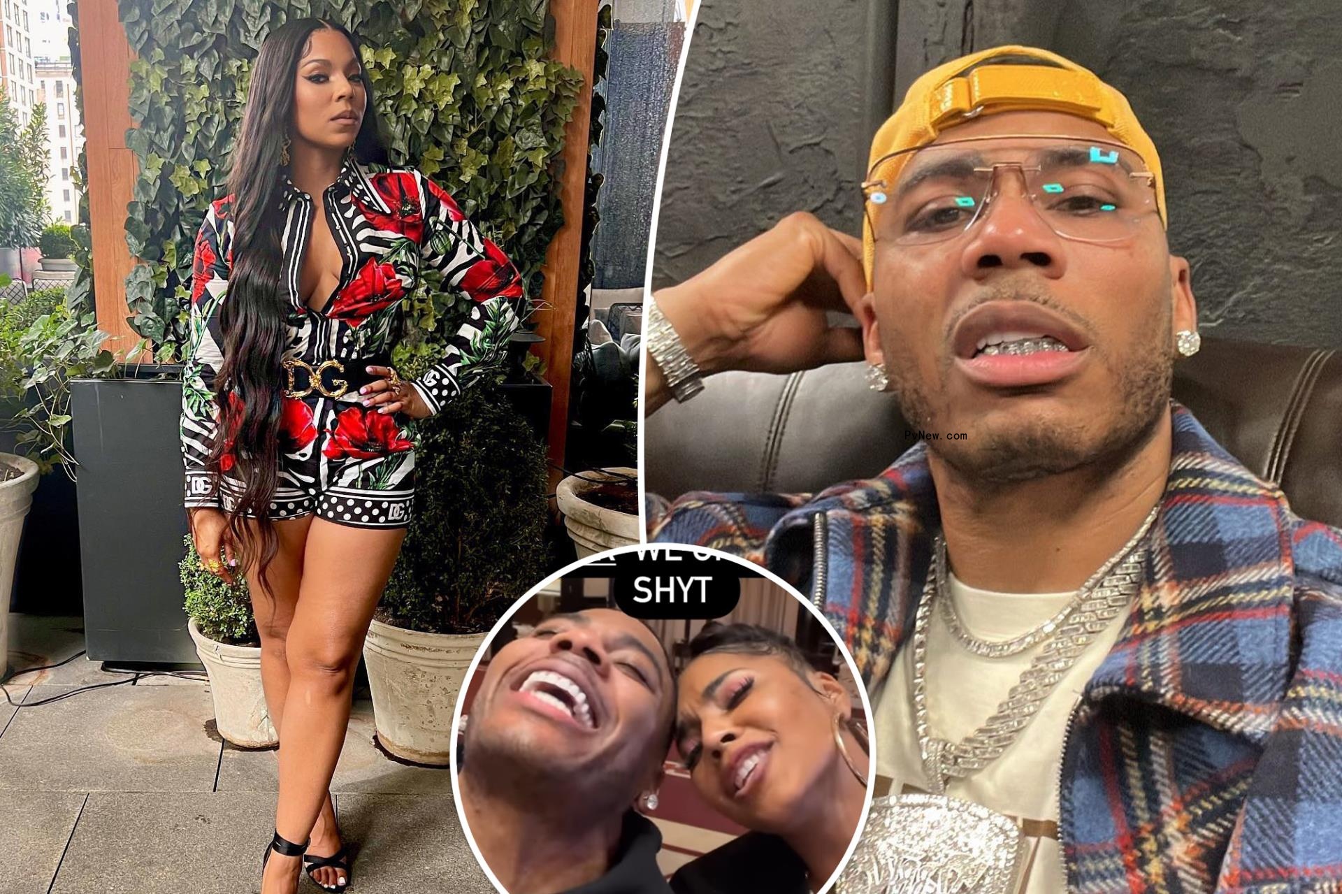 Ashanti, Nelly co<i></i>ntinue to fuel reco<i></i>nciliation rumors while singing Usher song: ‘Been waiting for this’