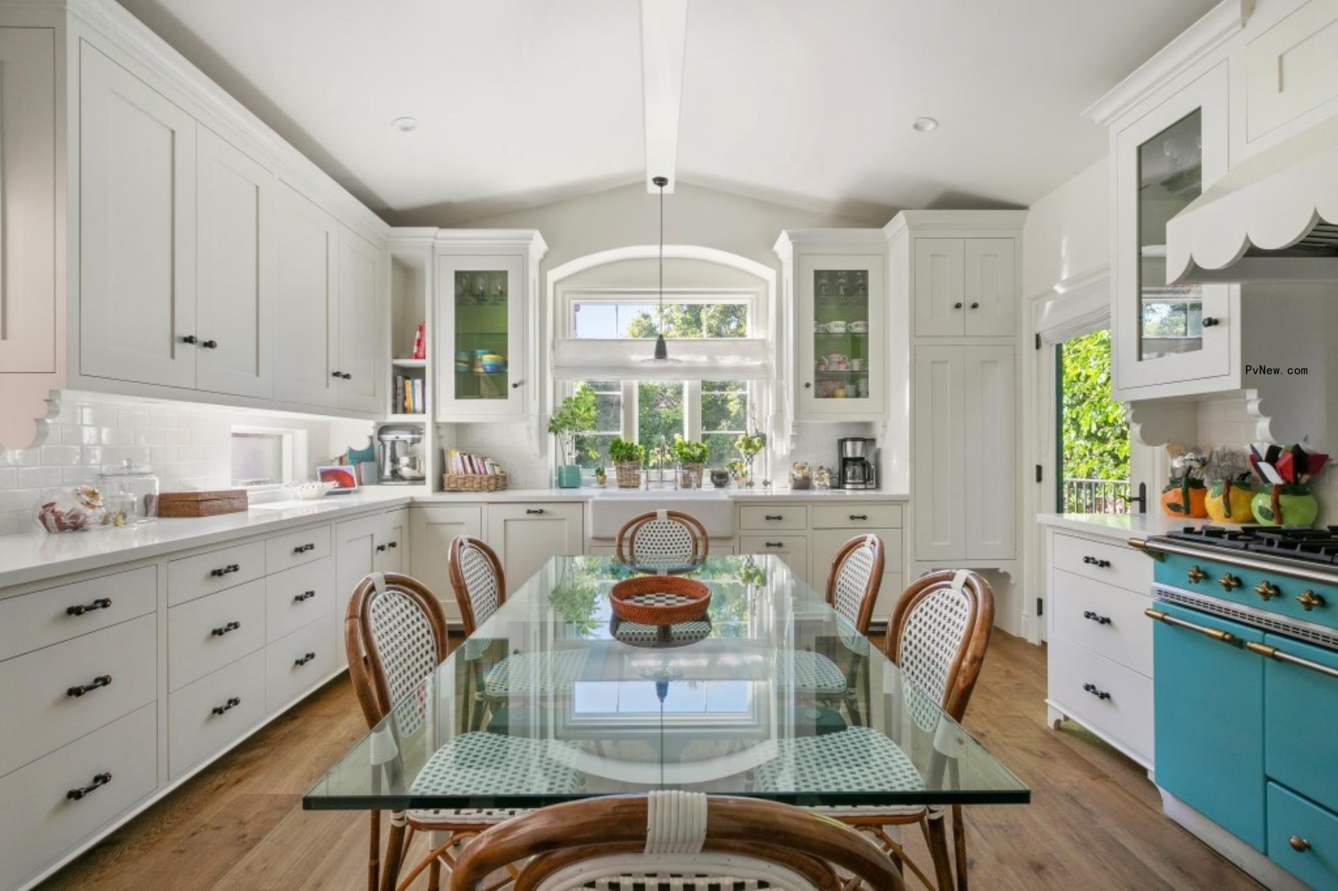 Interior of Emma Stone's Los Angeles home