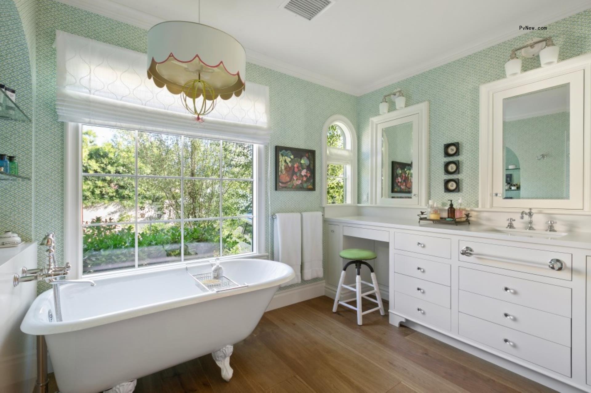 Interior of Emma Stone's Los Angeles home