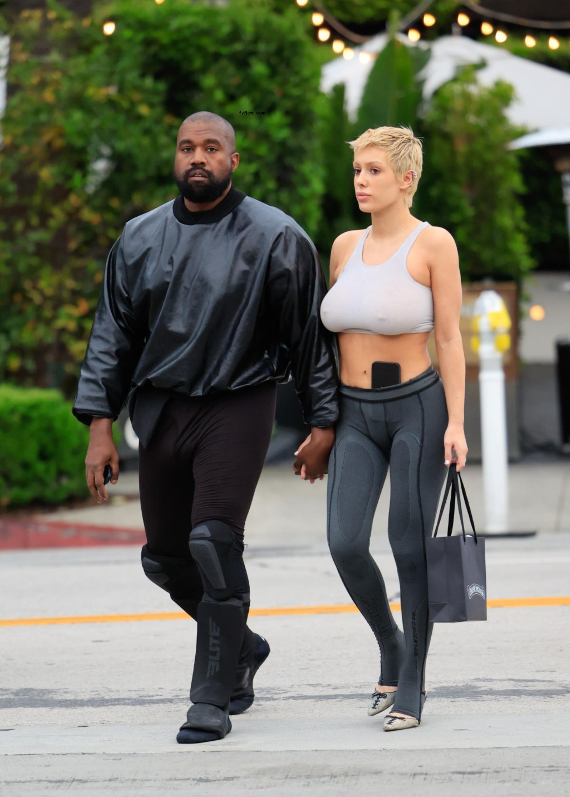 Kanye West and Bianca Censori