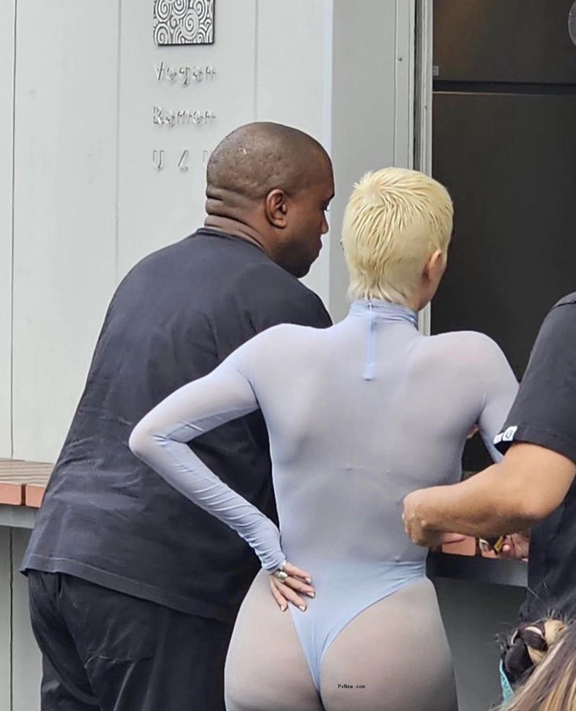 Kanye West and Bianca Censori