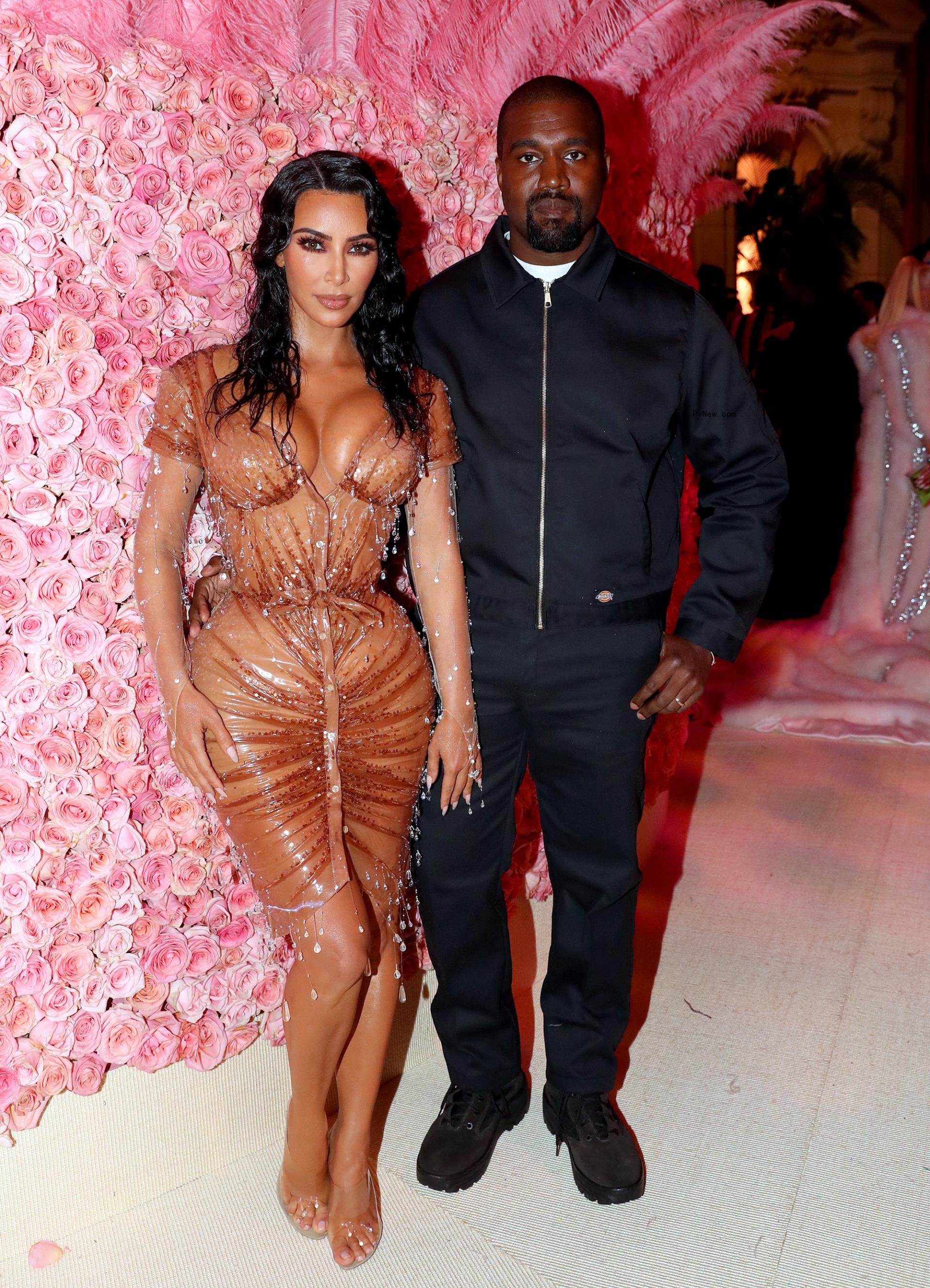 Kim Kardashian and Kanye West