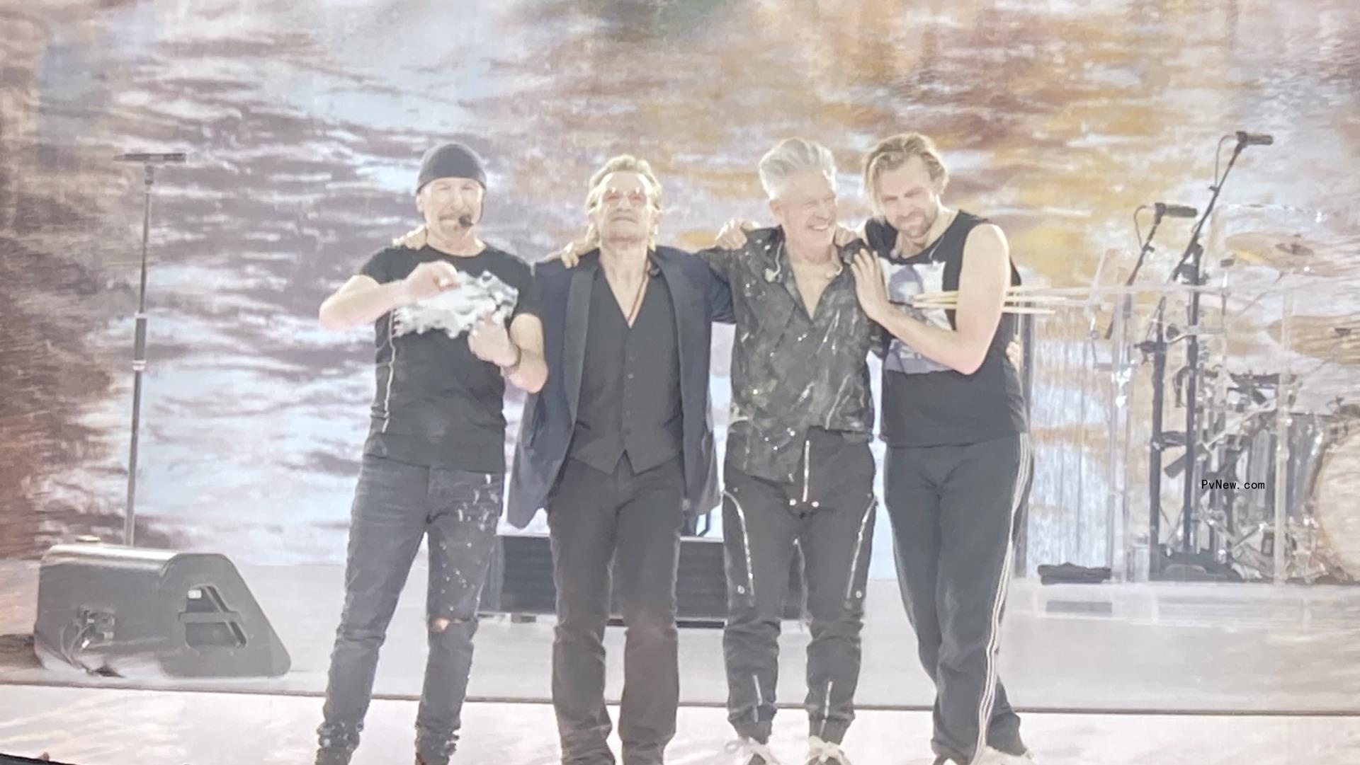 As U2 Wraps Its Las Vegas Residency at the Sphere, Ailing Band Member Larry Mullen Jr. Attends Friday’s Show