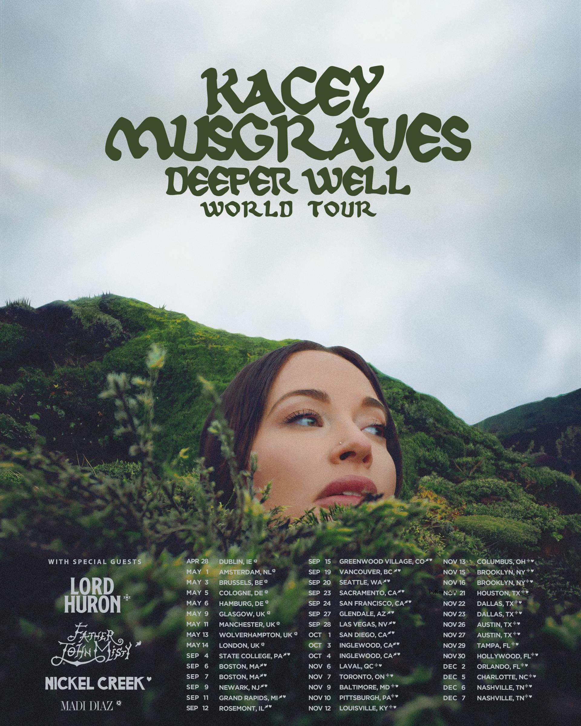 Kacey Musgraves Books Fall Arena Tour, With Father John Misty, Nickel Creek Among Openers