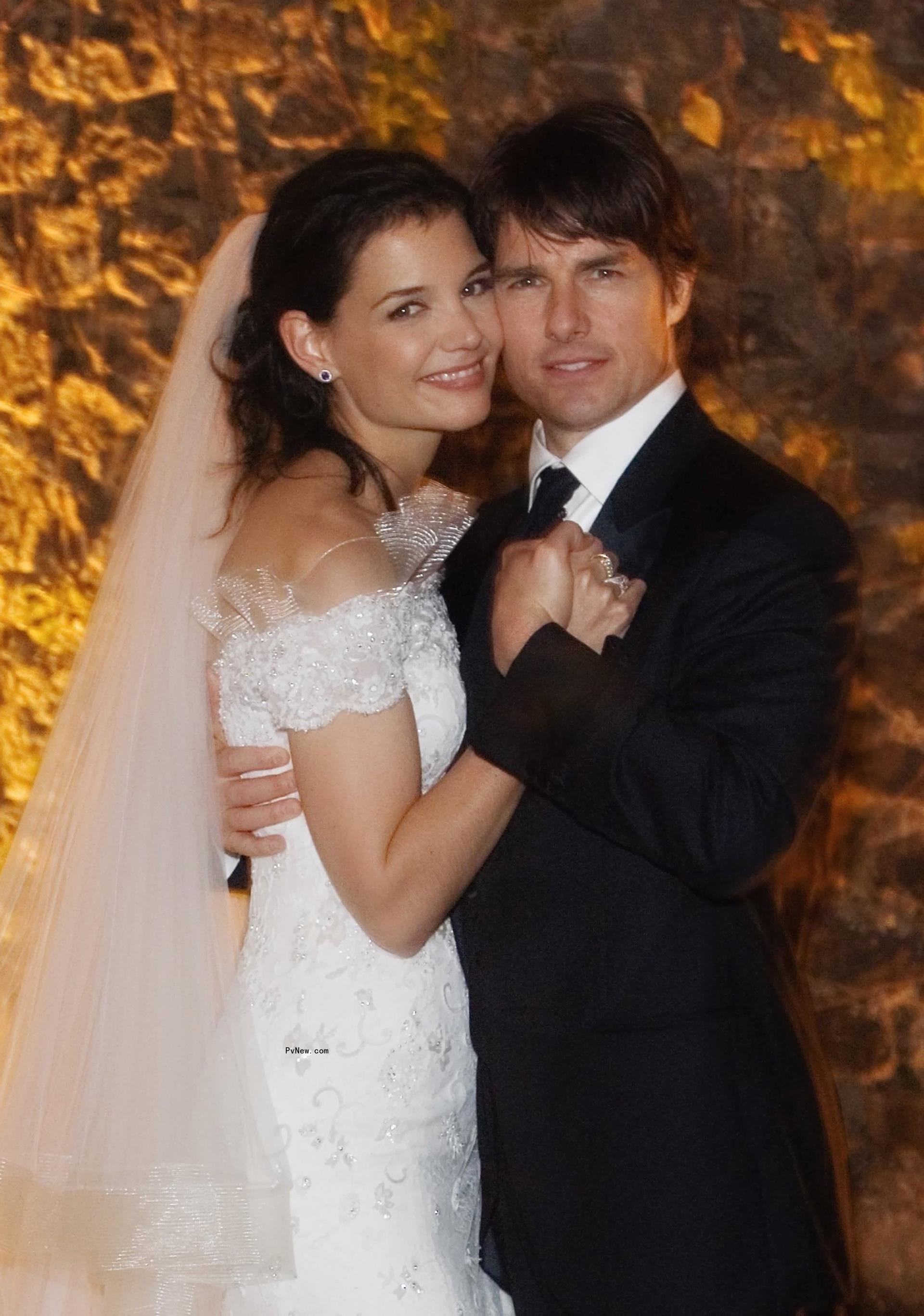 Tom Cruise and Katie Holmes.