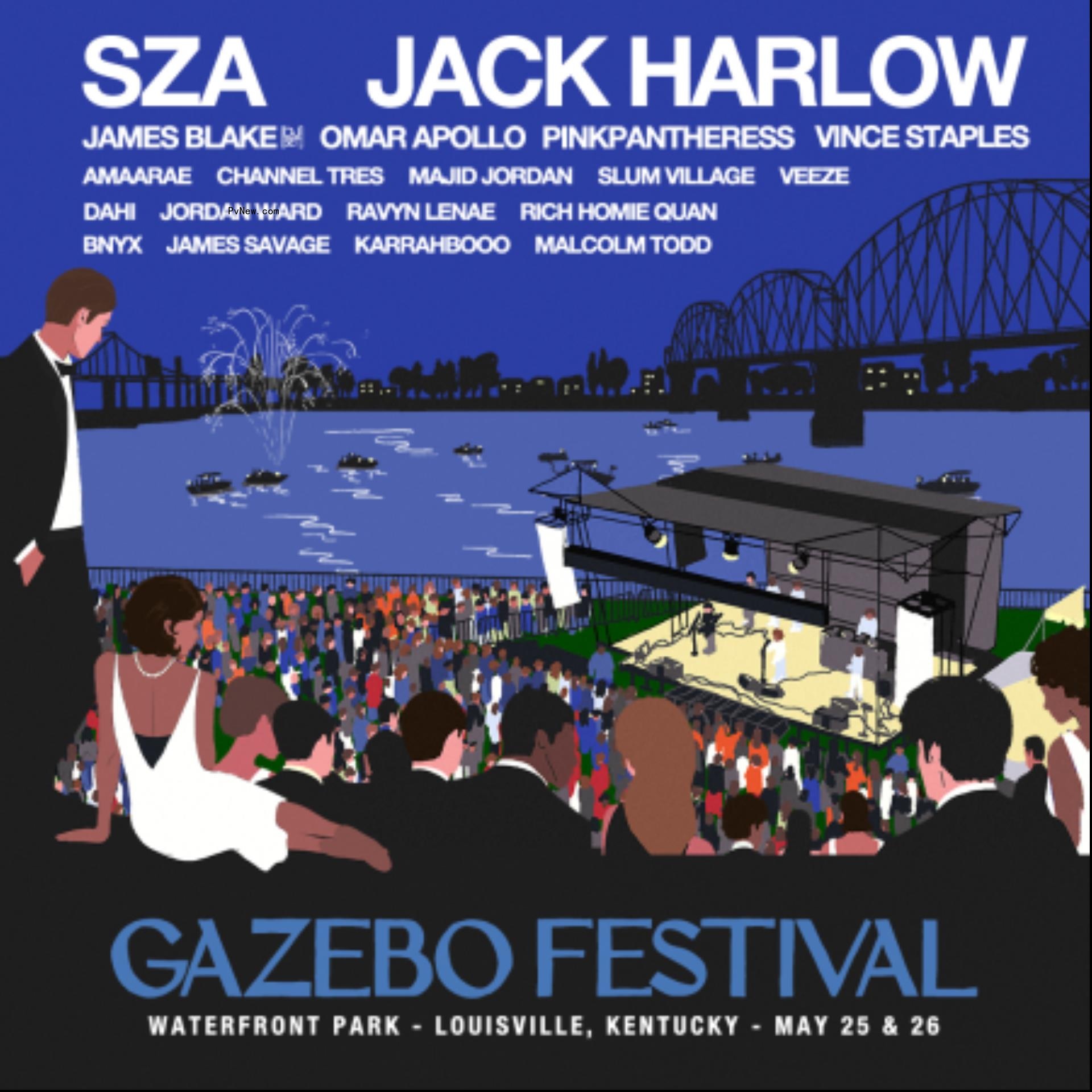 Jack Harlow Announces Gazebo Festival in Louisville Featuring SZA, James Blake and Omar Apollo