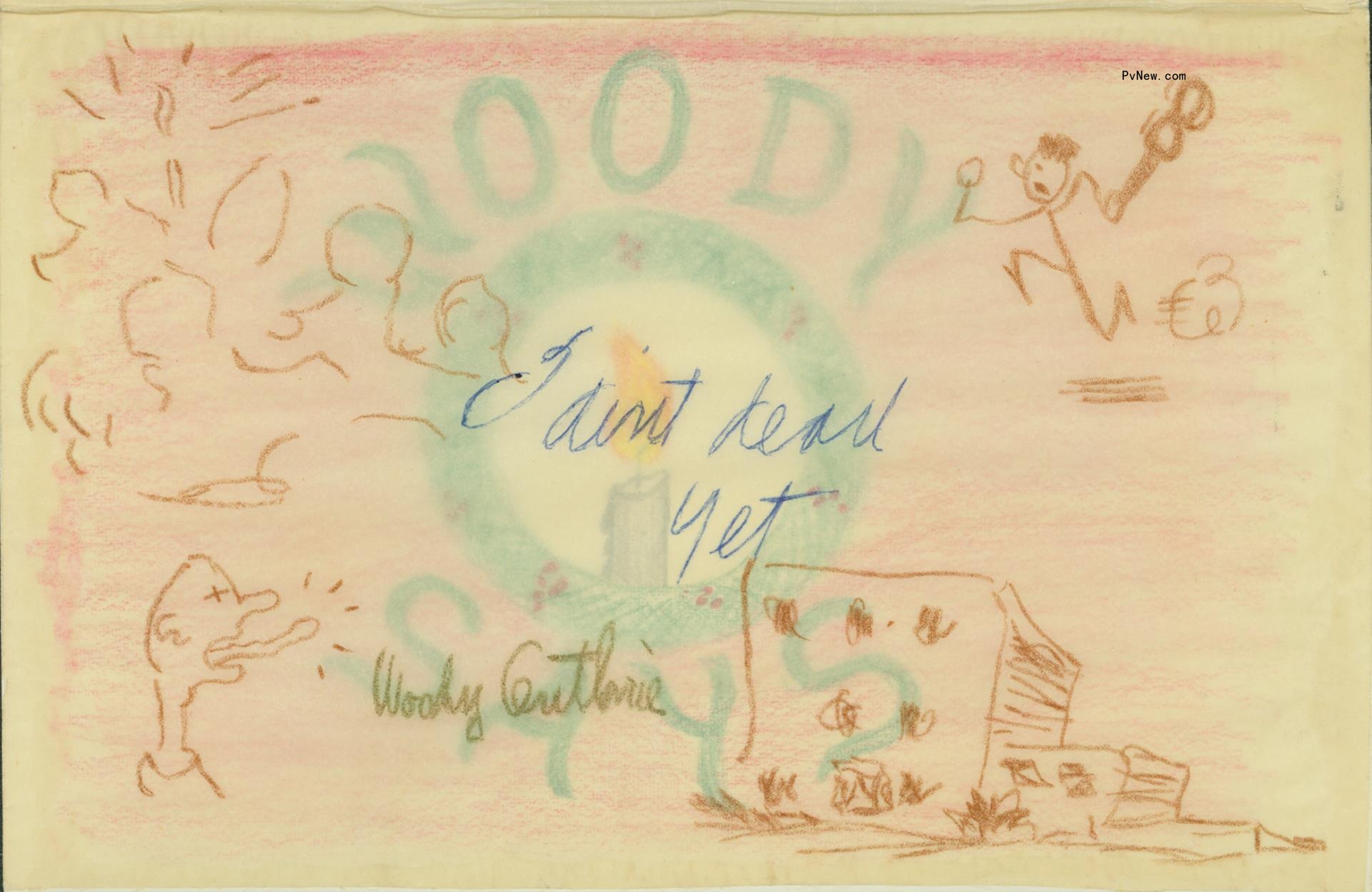 Stunning Woody Guthrie Exhibit, With Items From Bob Dylan and John Lennon, Opens in New York