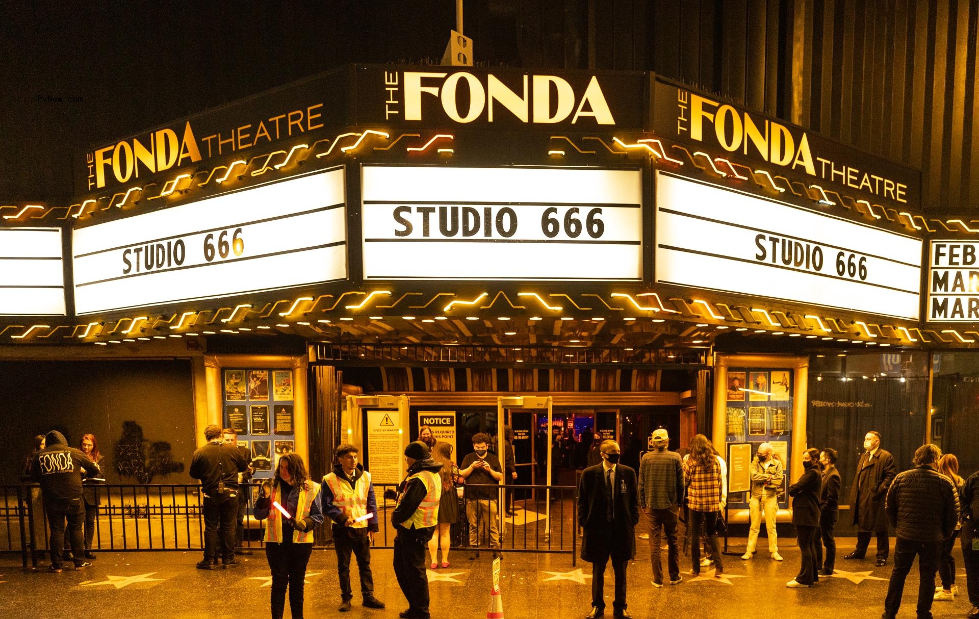 Foo Fighters Kick Out the Jams, and Try to Kick Out the Demons, at ‘Studio 666’ Hollywood Film Premiere