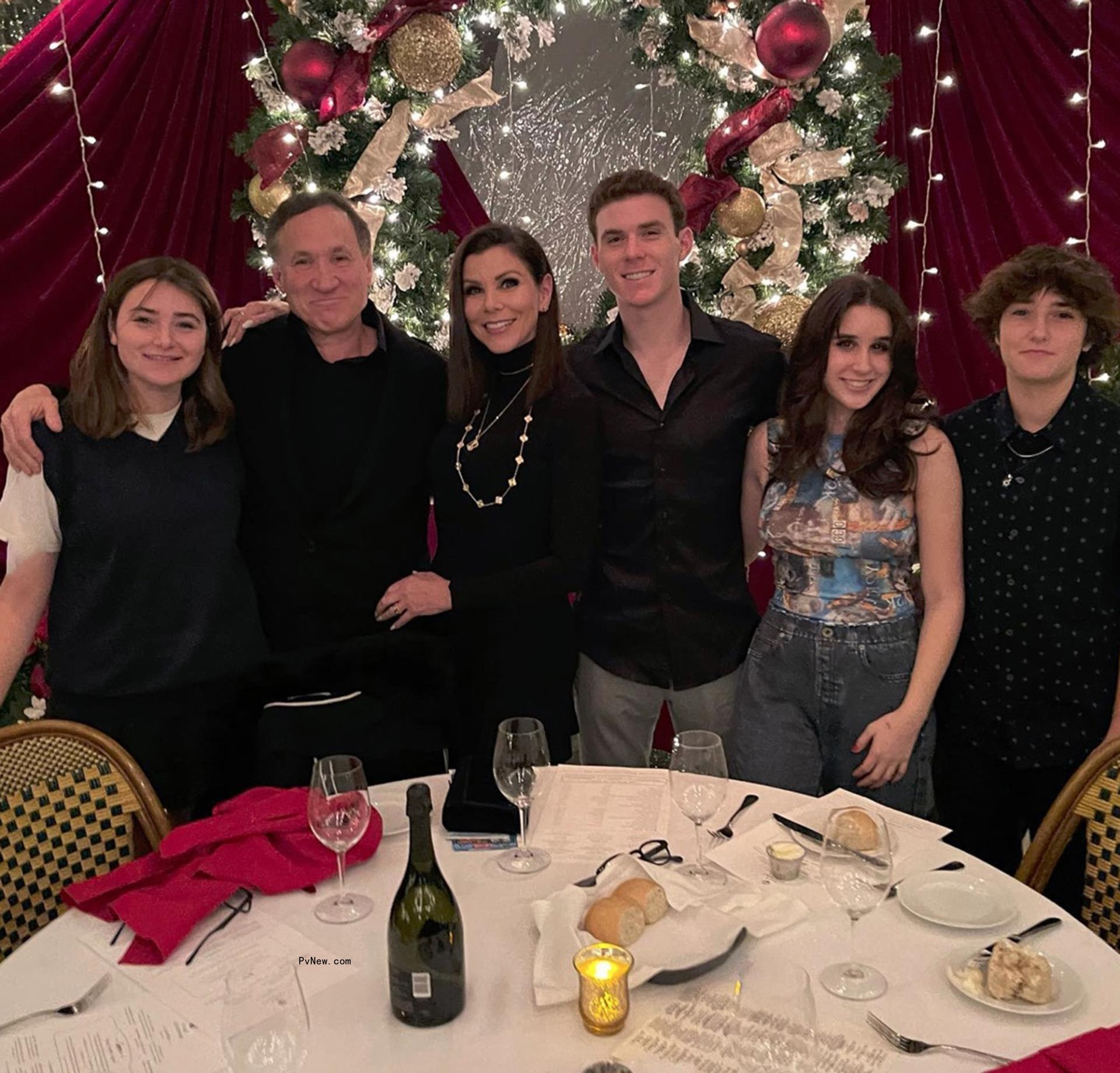 The Dubrow family posing for a photo