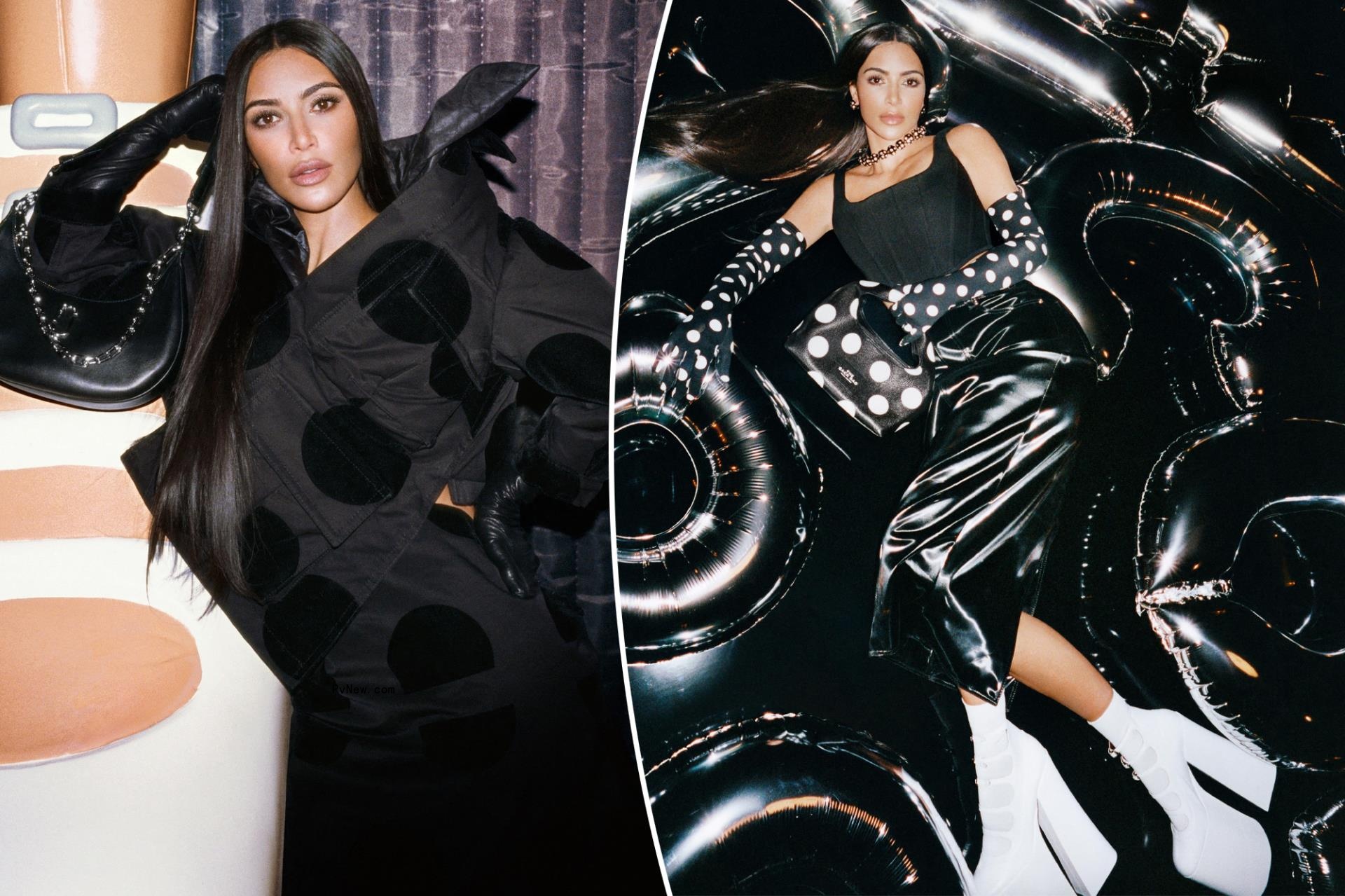 Kim Kardashian stars in Marc Jacobs ad campaign in corset, 8-inch platform heels