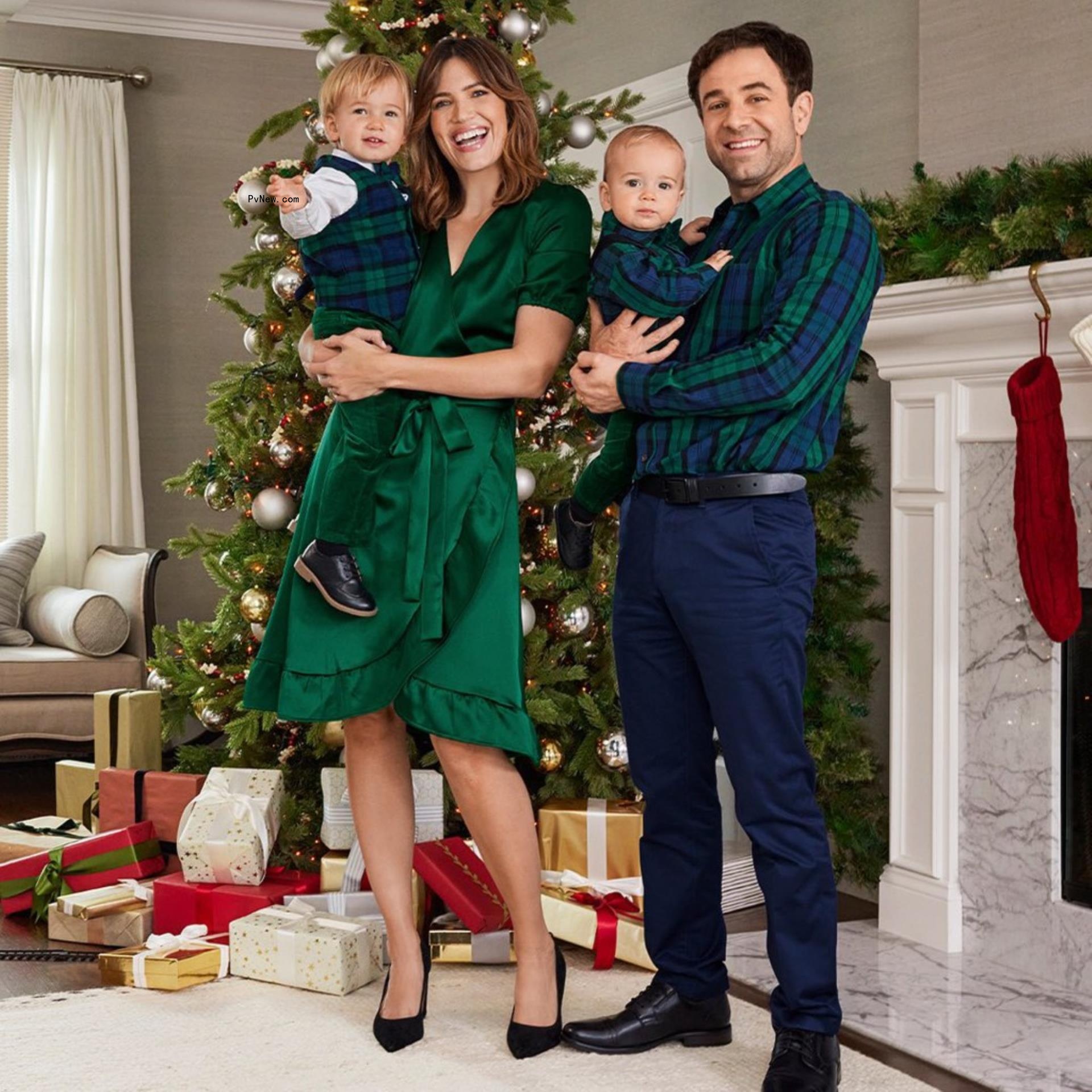 Mandy Moore and her family