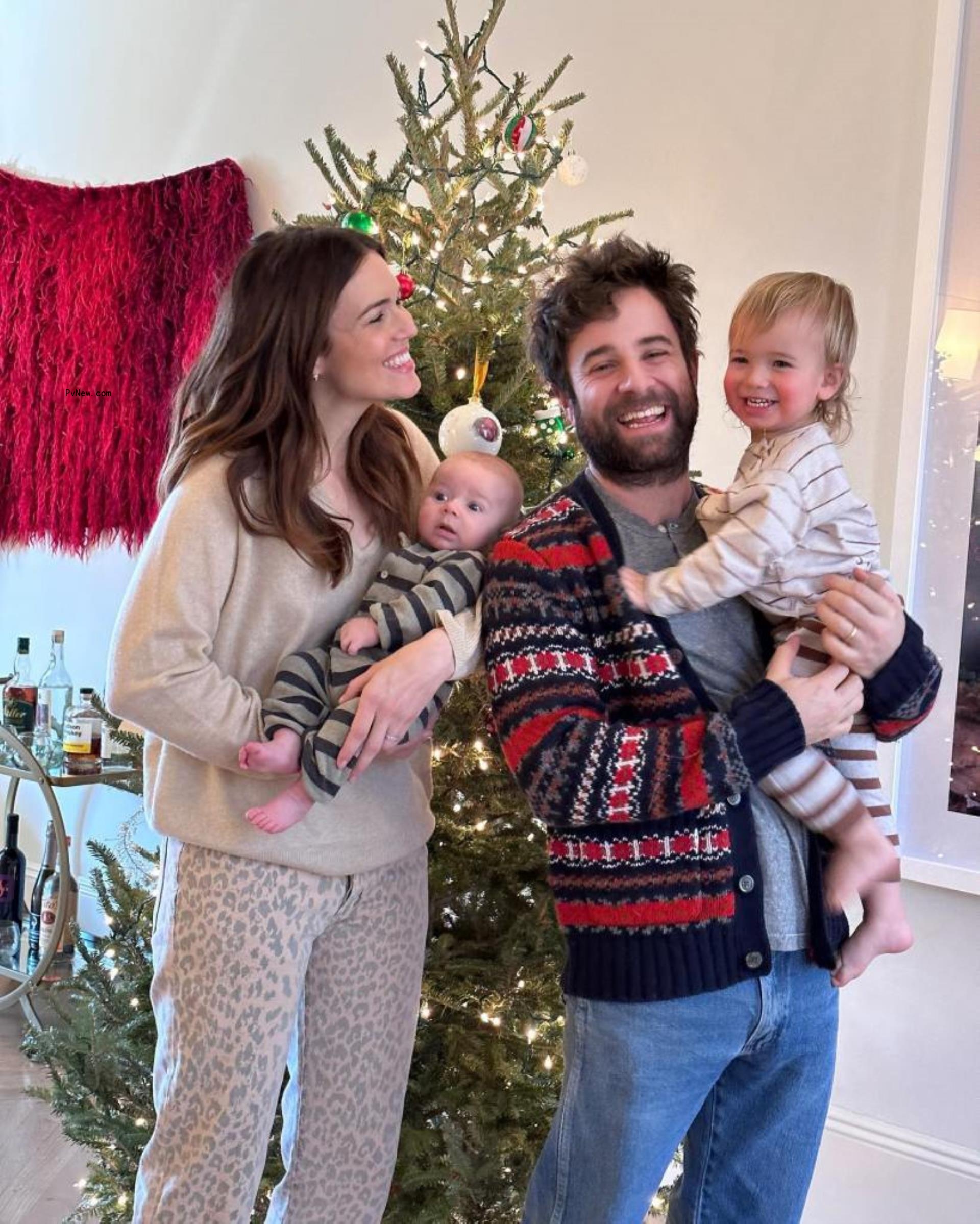 Mandy Moore and her family