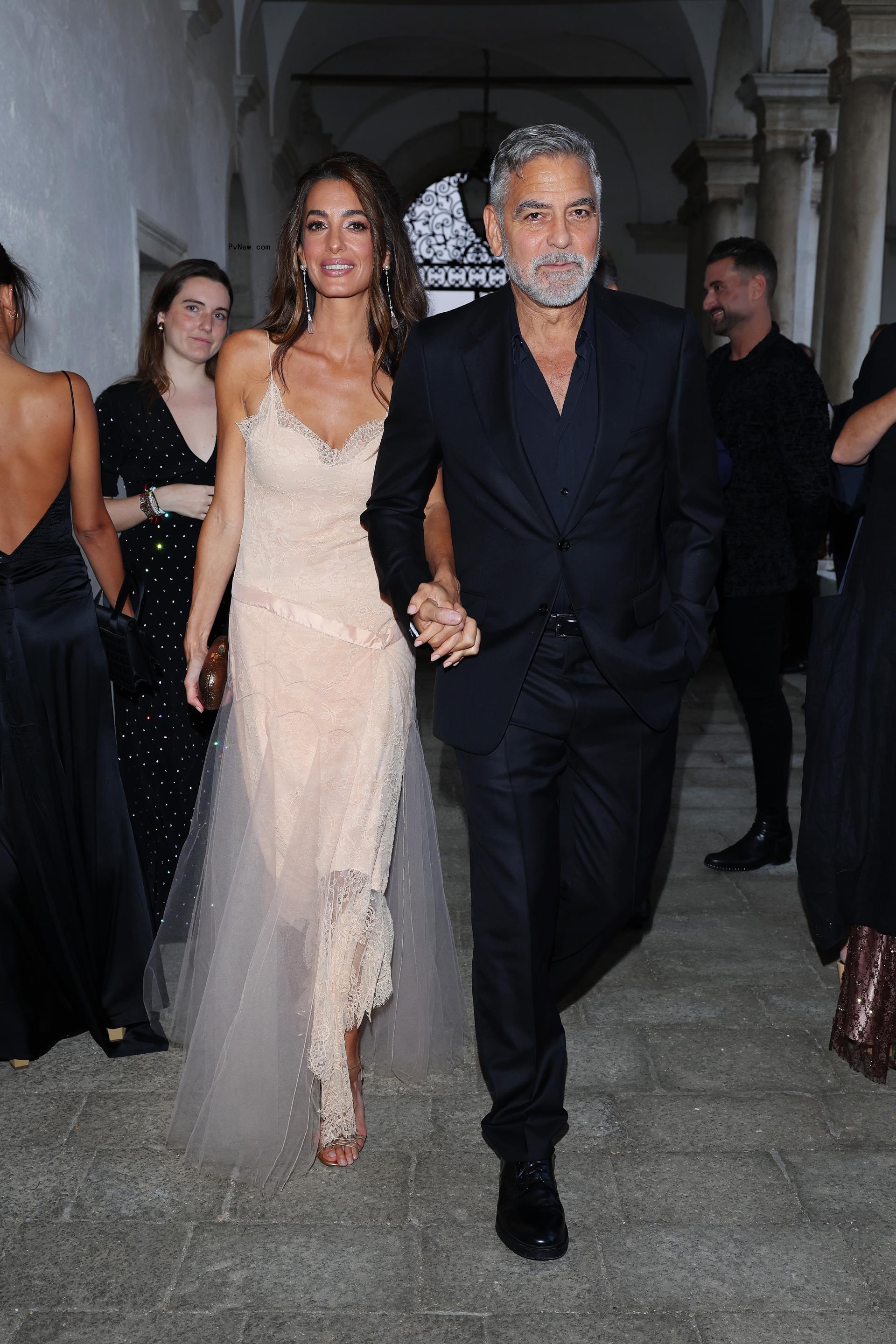 Amal Cloo<i></i>ney and George Cloo<i></i>ney 