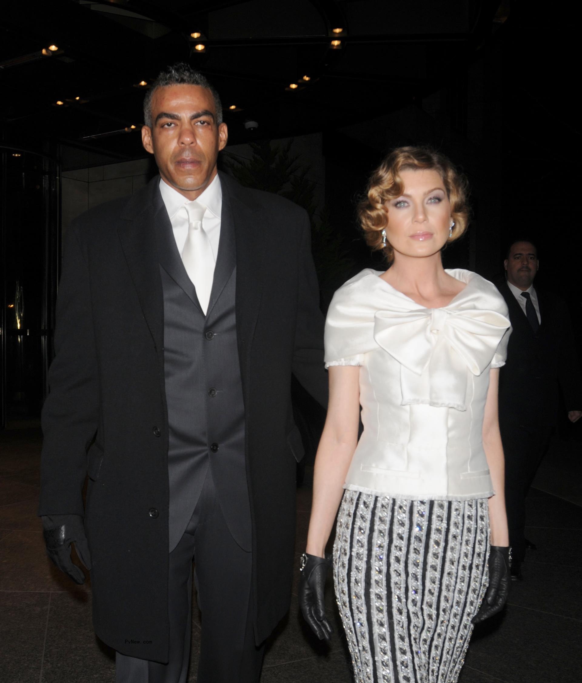 Ellen Pompeo and husband Chris Ivory 