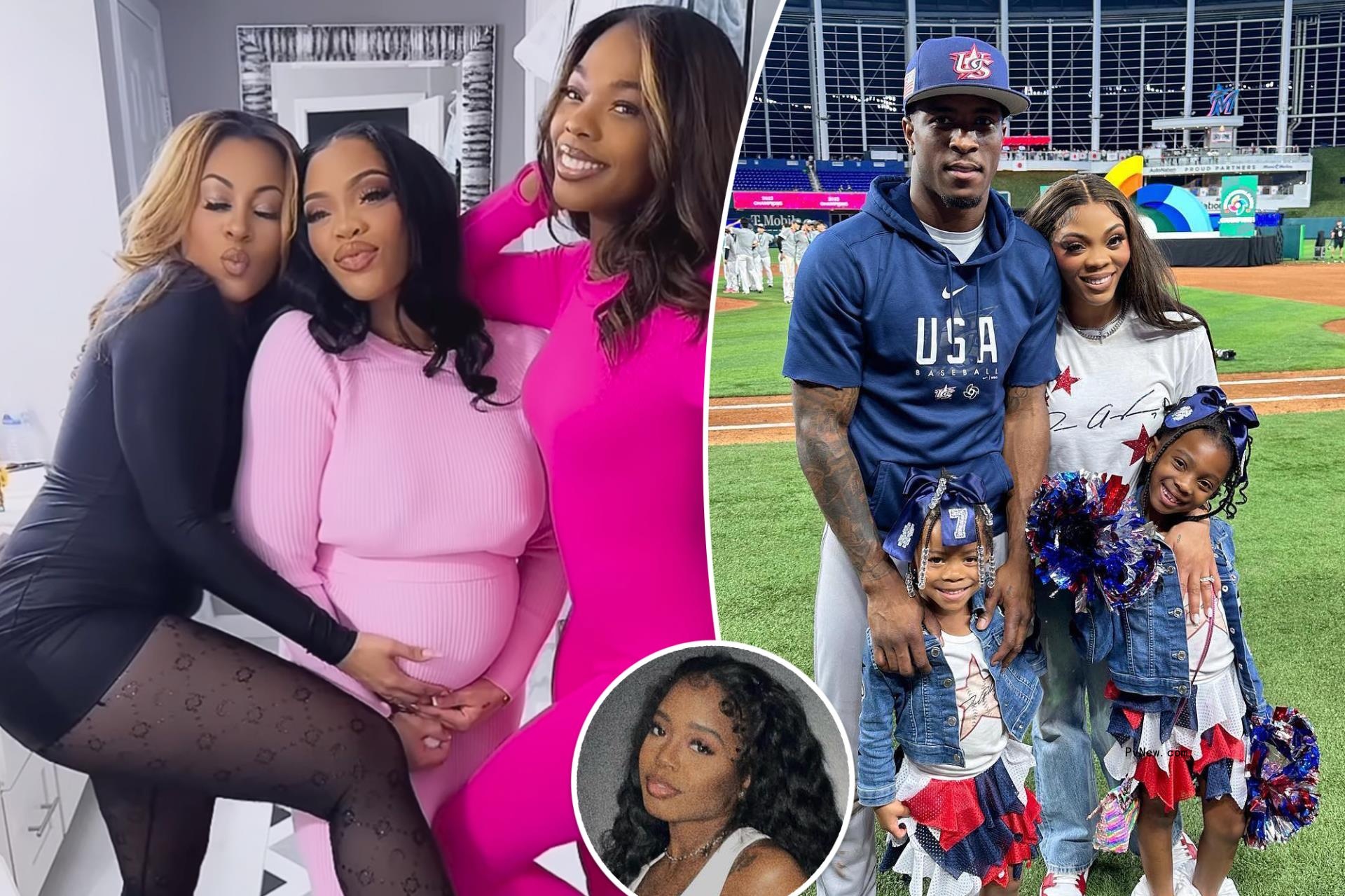 MLB star Tim Anderson’s wife announces she’s pregnant with baby No. 3 after he welcomed child out of wedlock