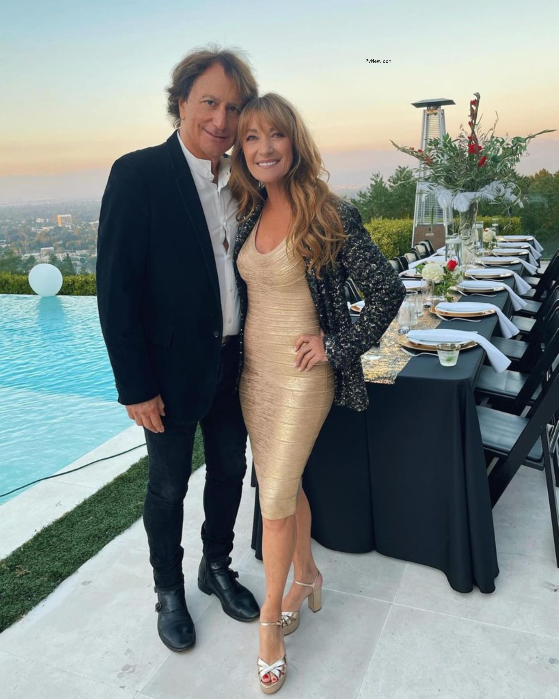 Jane Seymour and John Zambetti