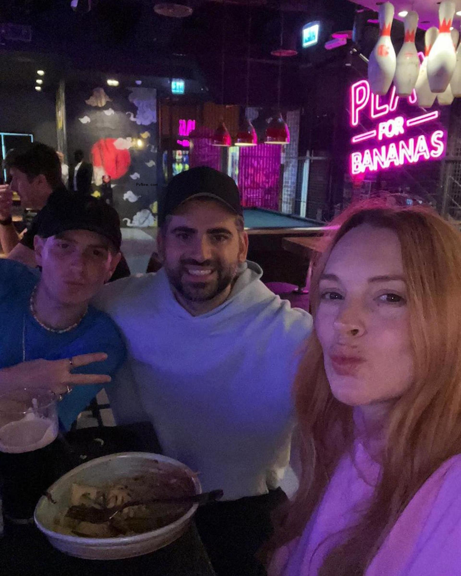 Dakota Lohan, Lindsay Lohan and Bader Shammas
