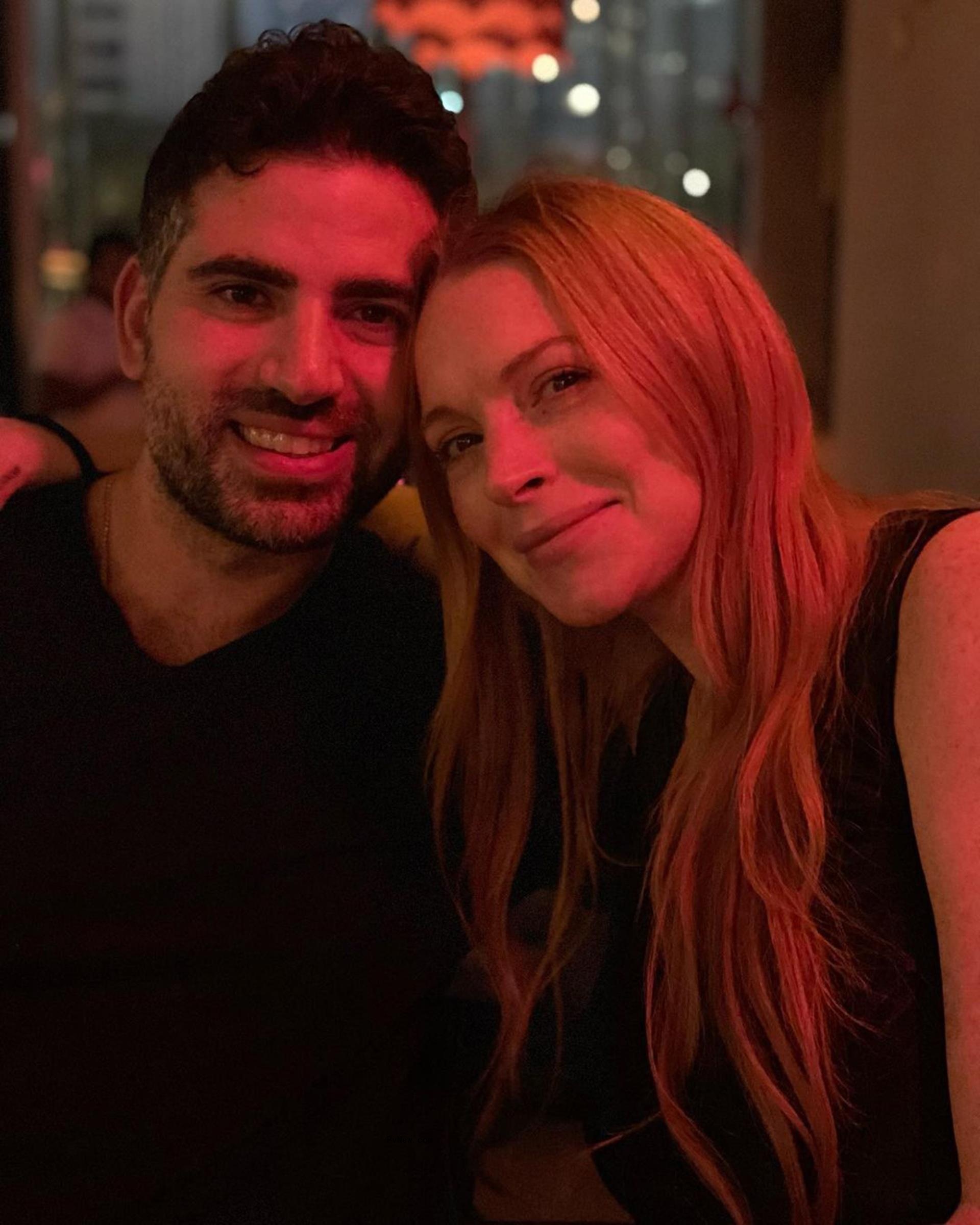 Lindsay Lohan and Bader Shammas