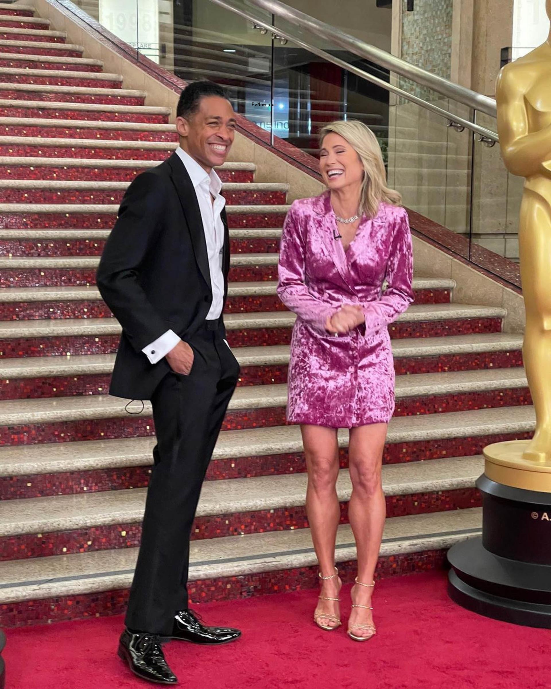 Amy Robach and T.J. Holmes