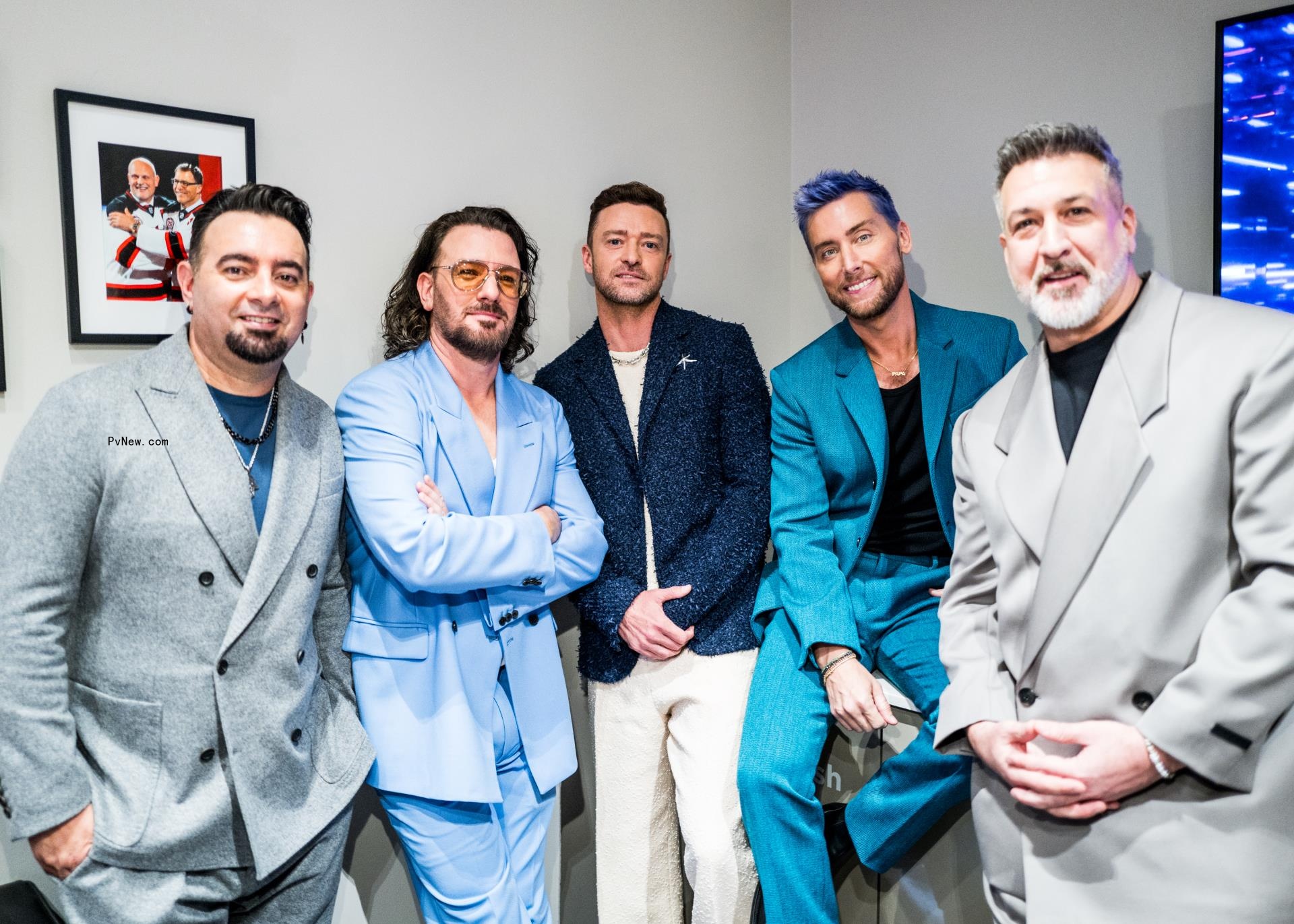 Chris Kirkpatrick, JC Chasez, Justin Timberlake, Lance Bass and Joey Fatone