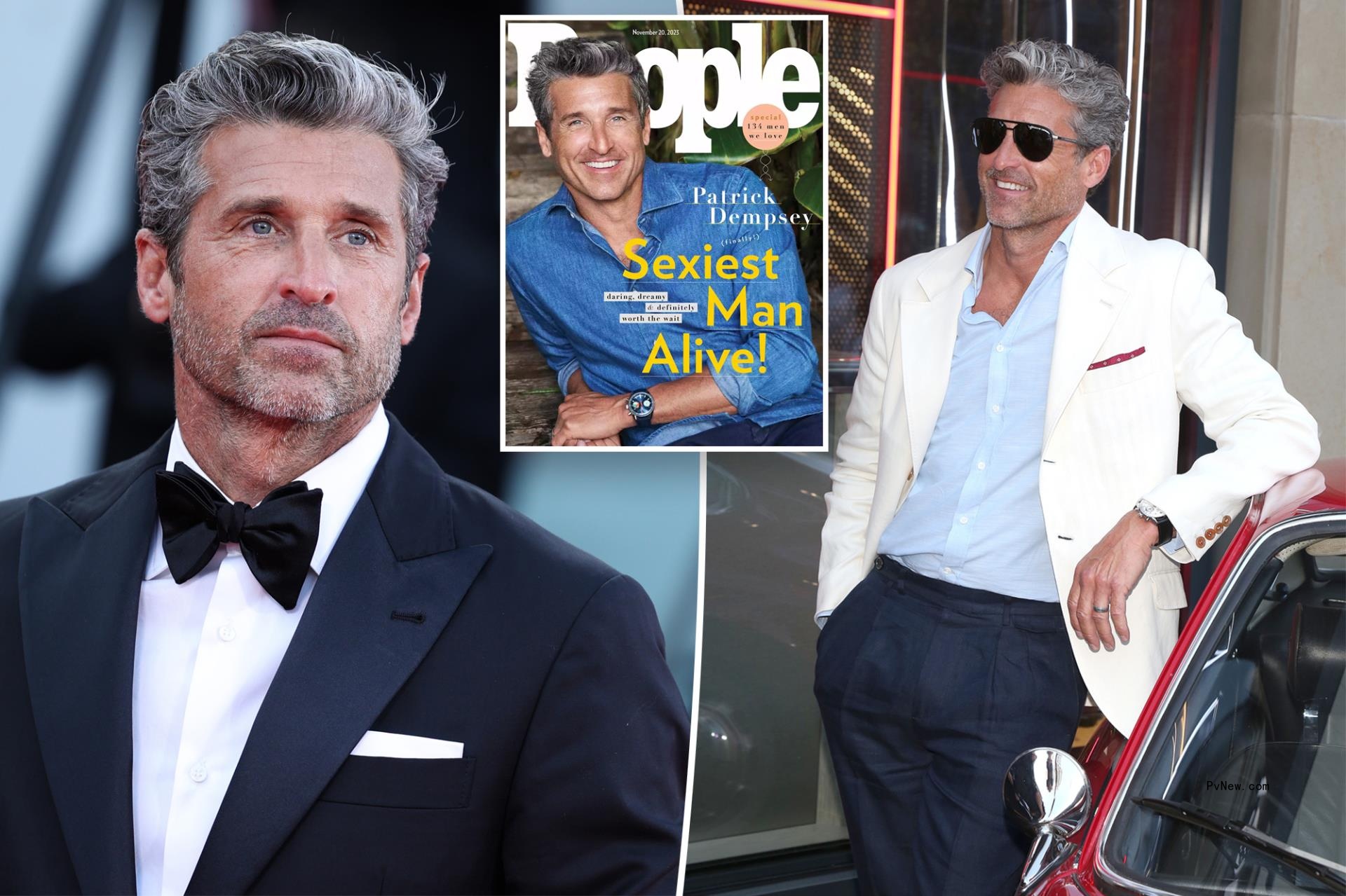 Patrick Dempsey named People magazine’s ‘Sexiest Man Alive’