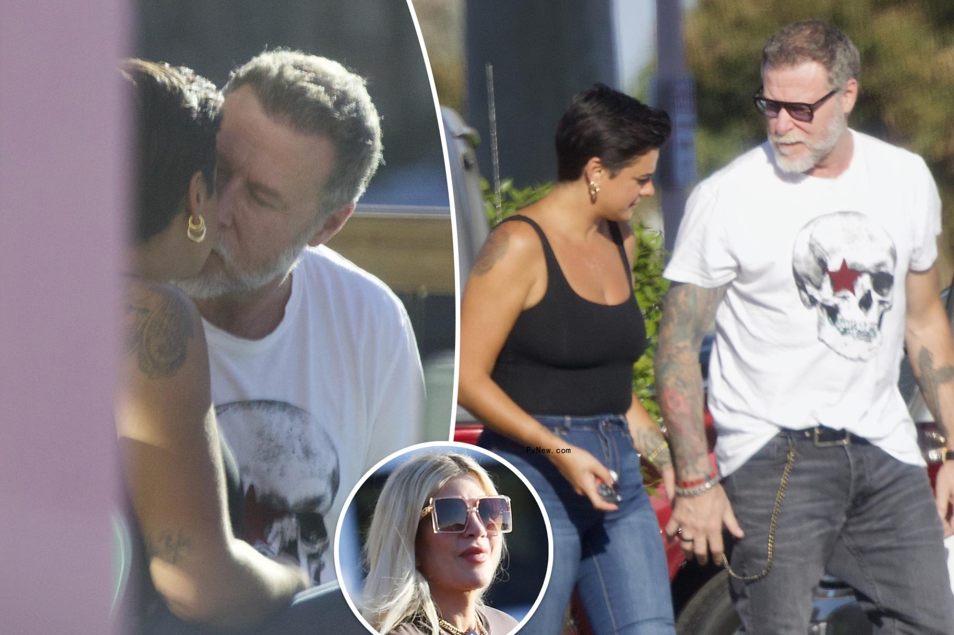 Dean McDermott kisses new girlfriend after Tori Spelling makes out with his look-alike