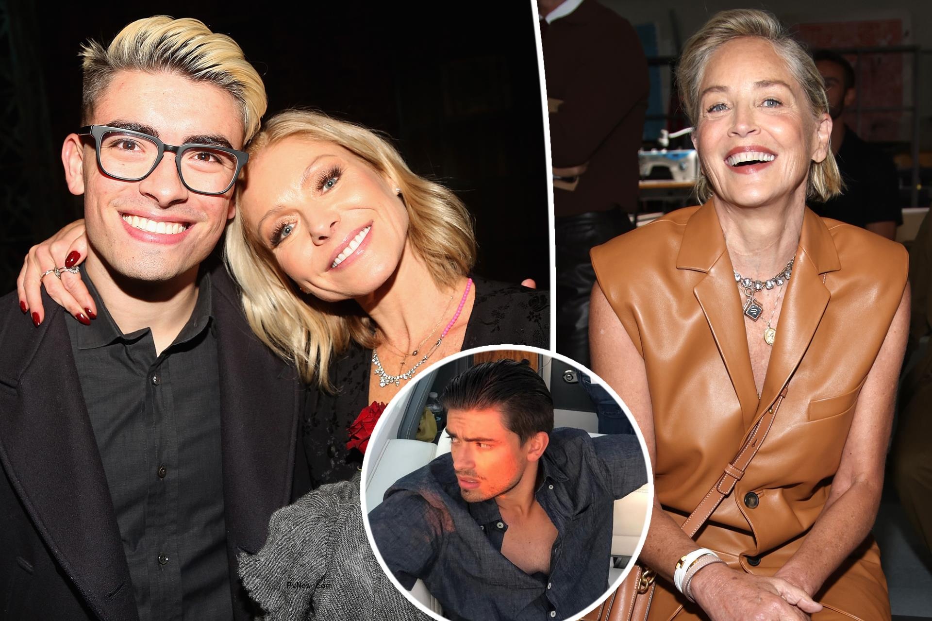 Kelly Ripa attempts to set up son Michael, 26, with Sharon Stone, 65