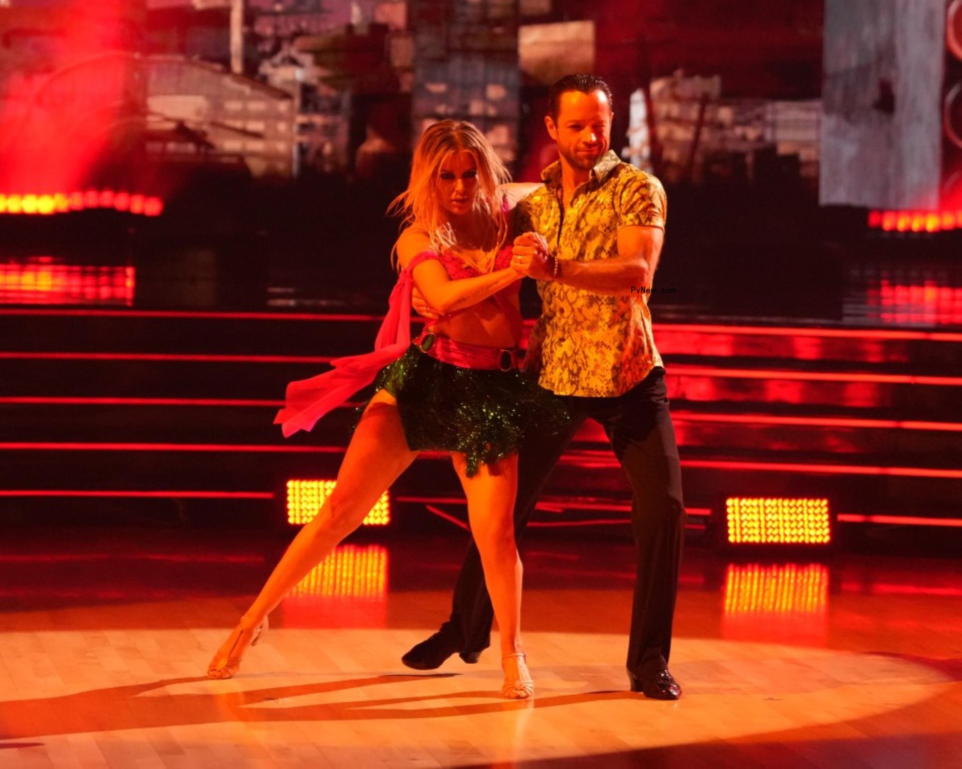 A photo of Ariana Madix and Pasha Pashkov on “Dancing With the Stars”