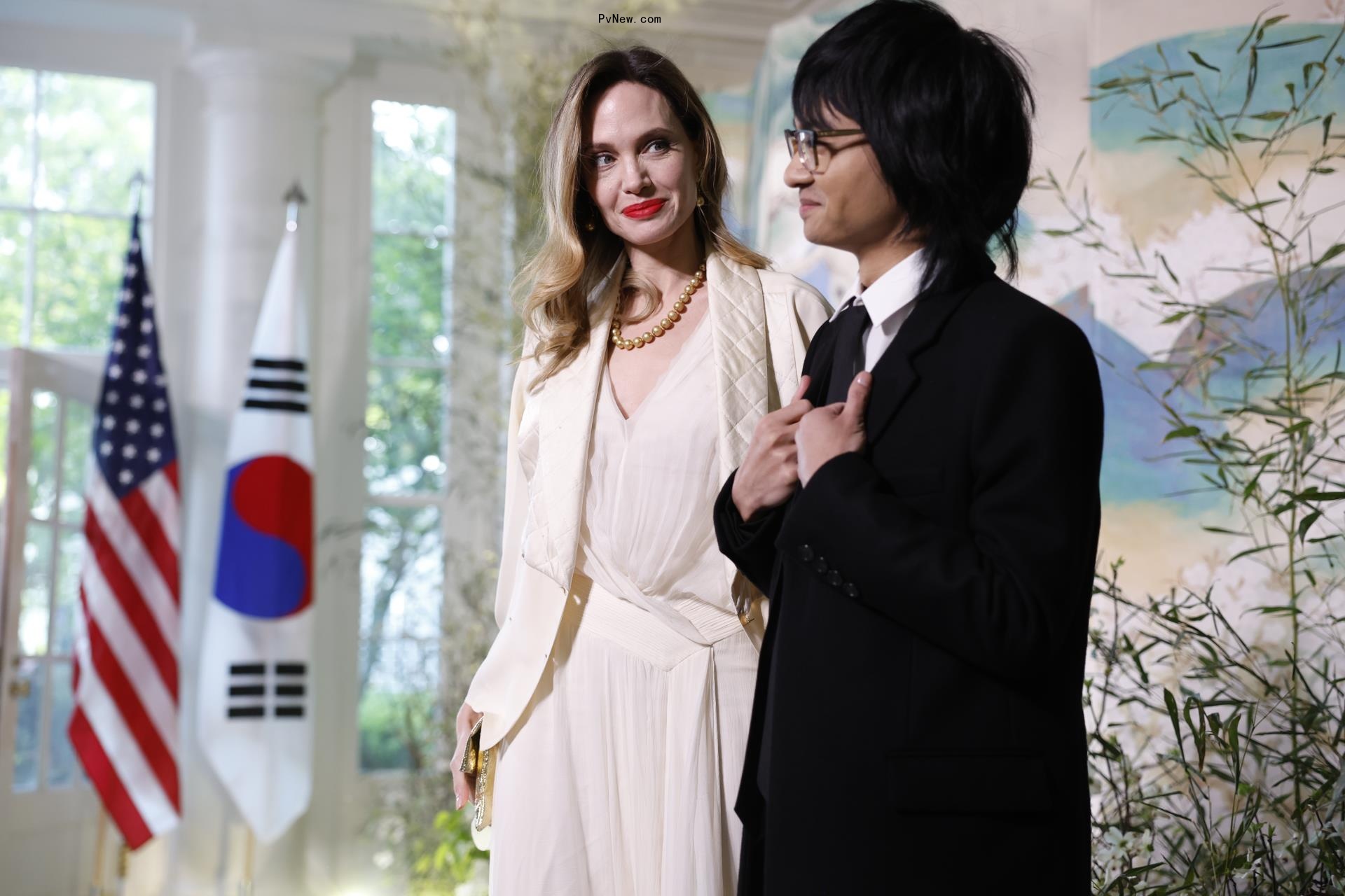 Angelina Jolie and Maddox