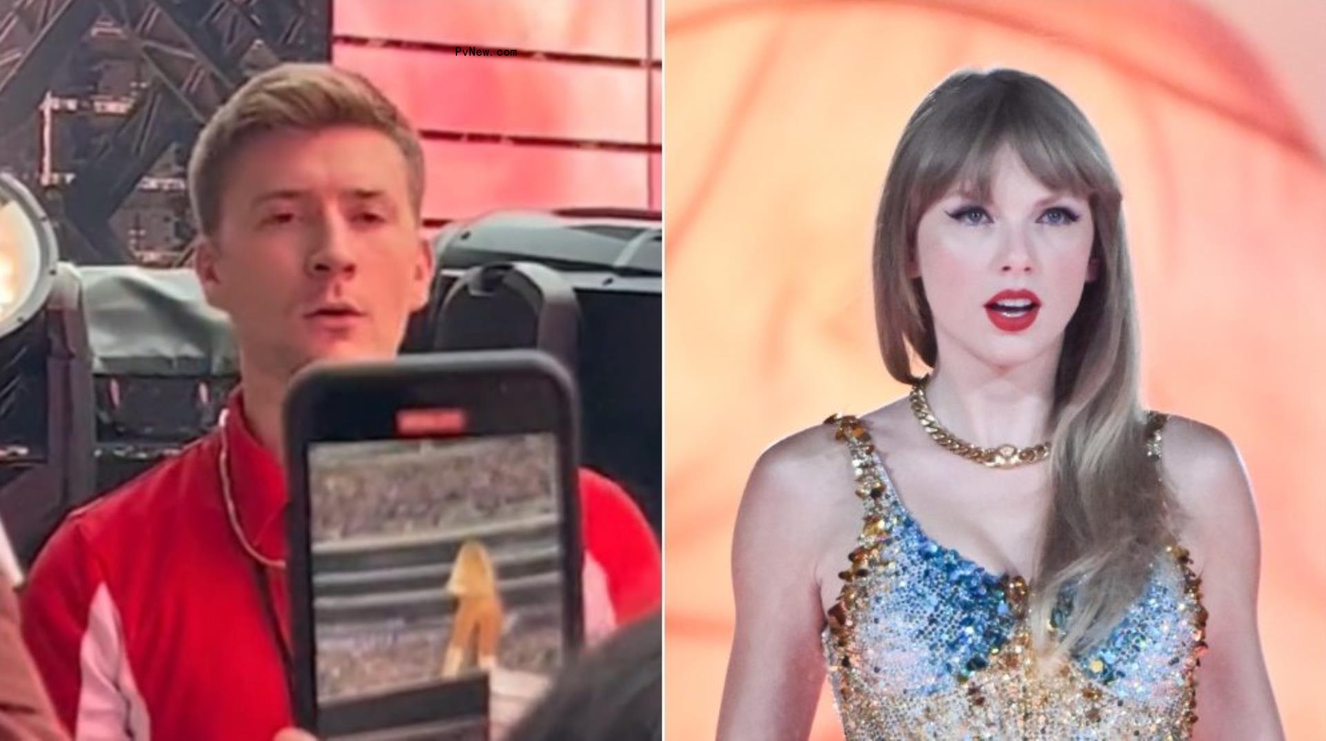 Taylor Swift Co<i></i>ncert Security Guard Says He Was Fired After Asking Fans to Take Photos of Him: ‘I Was Doing My Job’
