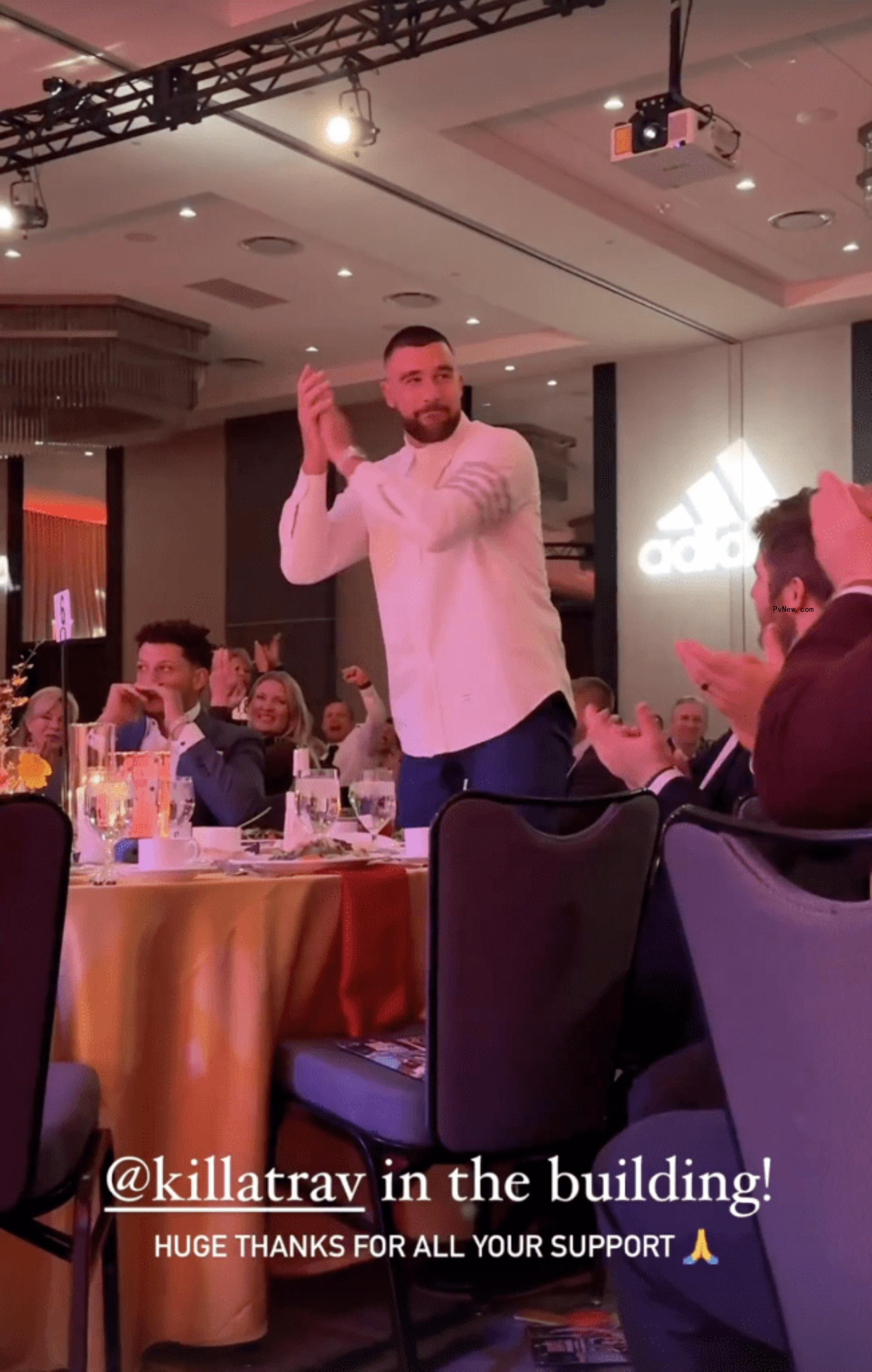 Patrick Mahomes and Travis Kelce