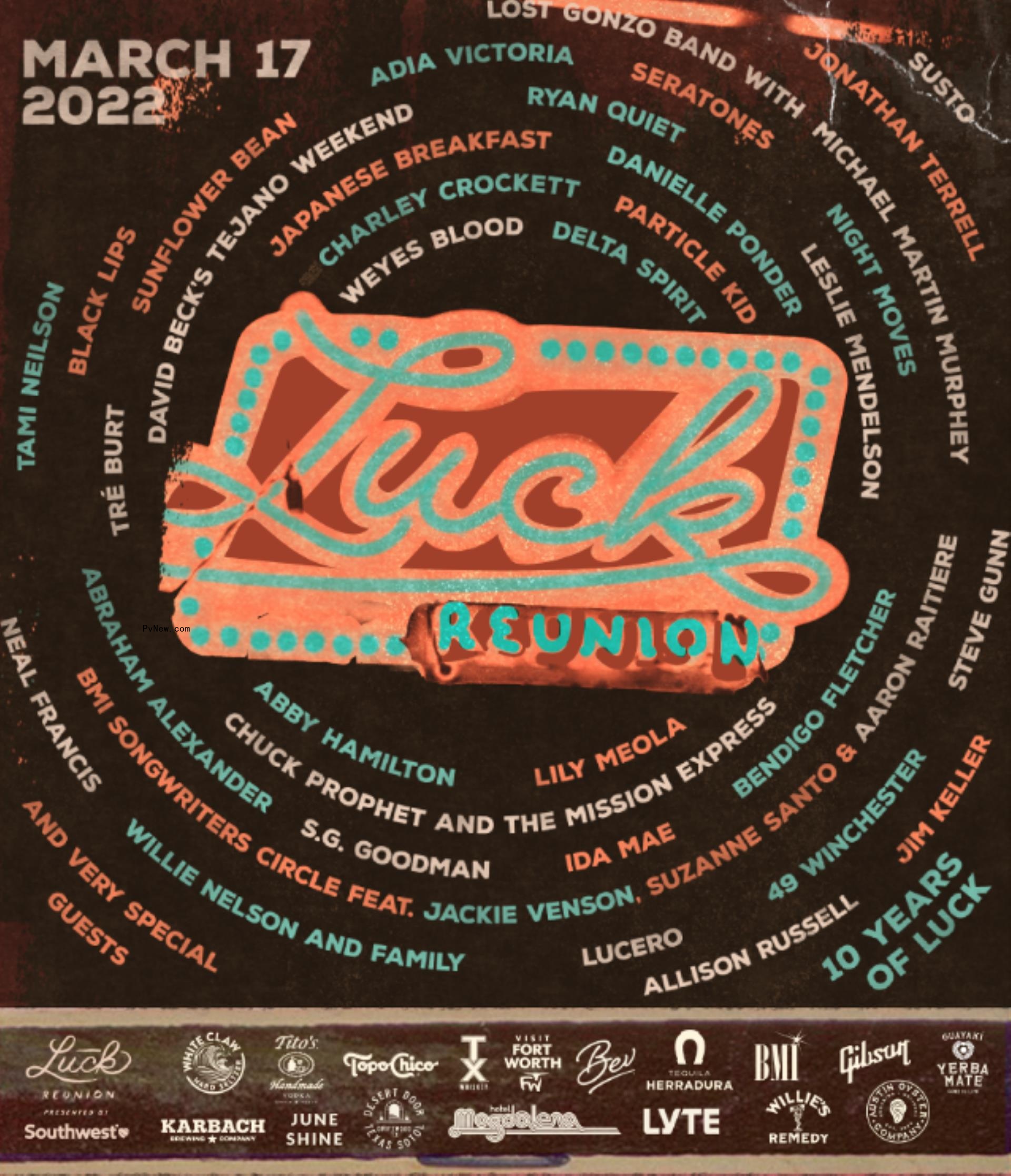 Willie Nelson, Japanese Breakfast, Allison Russell lead Luck Reunio<i></i>n’s 10th Anniversary Show