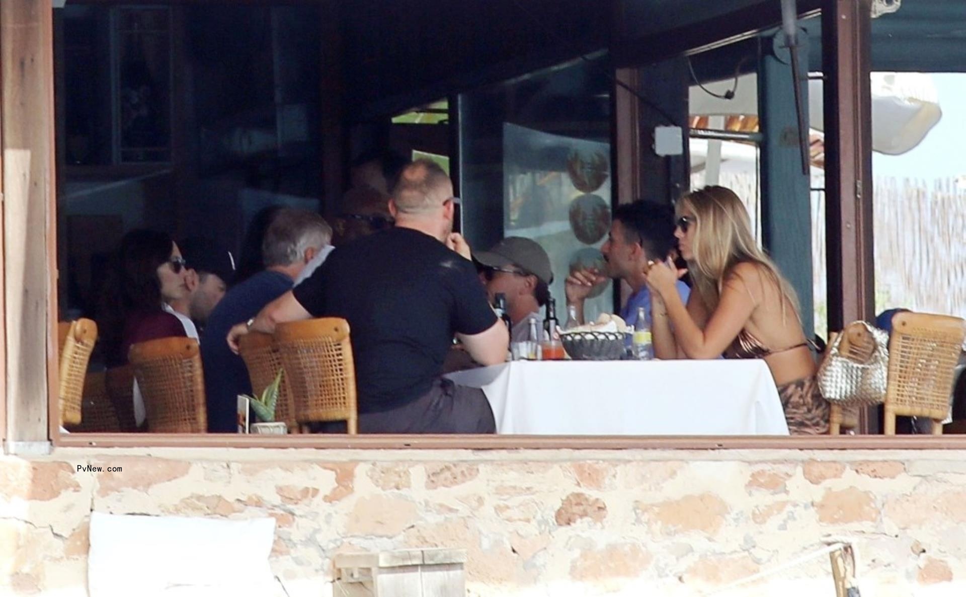 Arabella Chi on Leo<i></i>nardo DiCaprio's yacht.