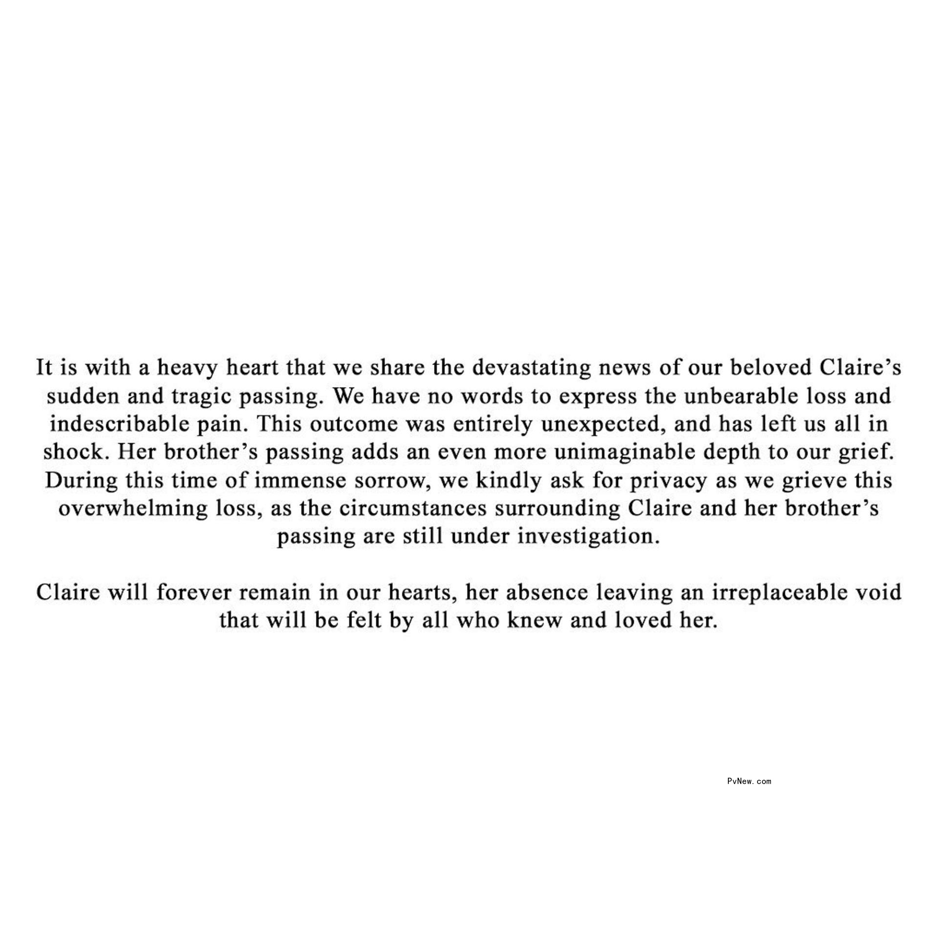 Statement a<i></i>bout Lil Tay's death