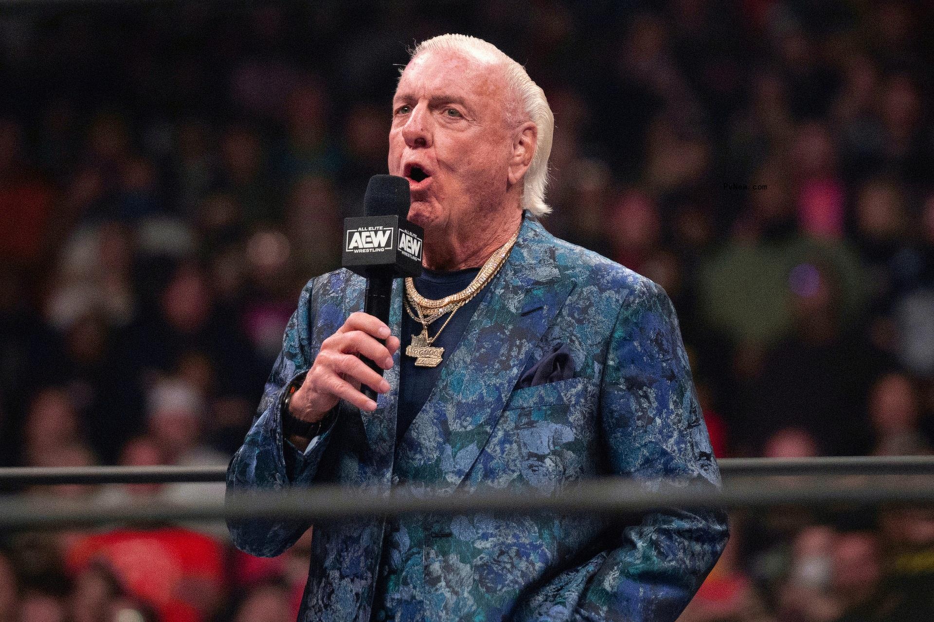 Ric Flair’s Wooooo! Energy Becomes Official Energy Drink of AEW, Legendary Wrestler Reveals Desire to Work with MJF