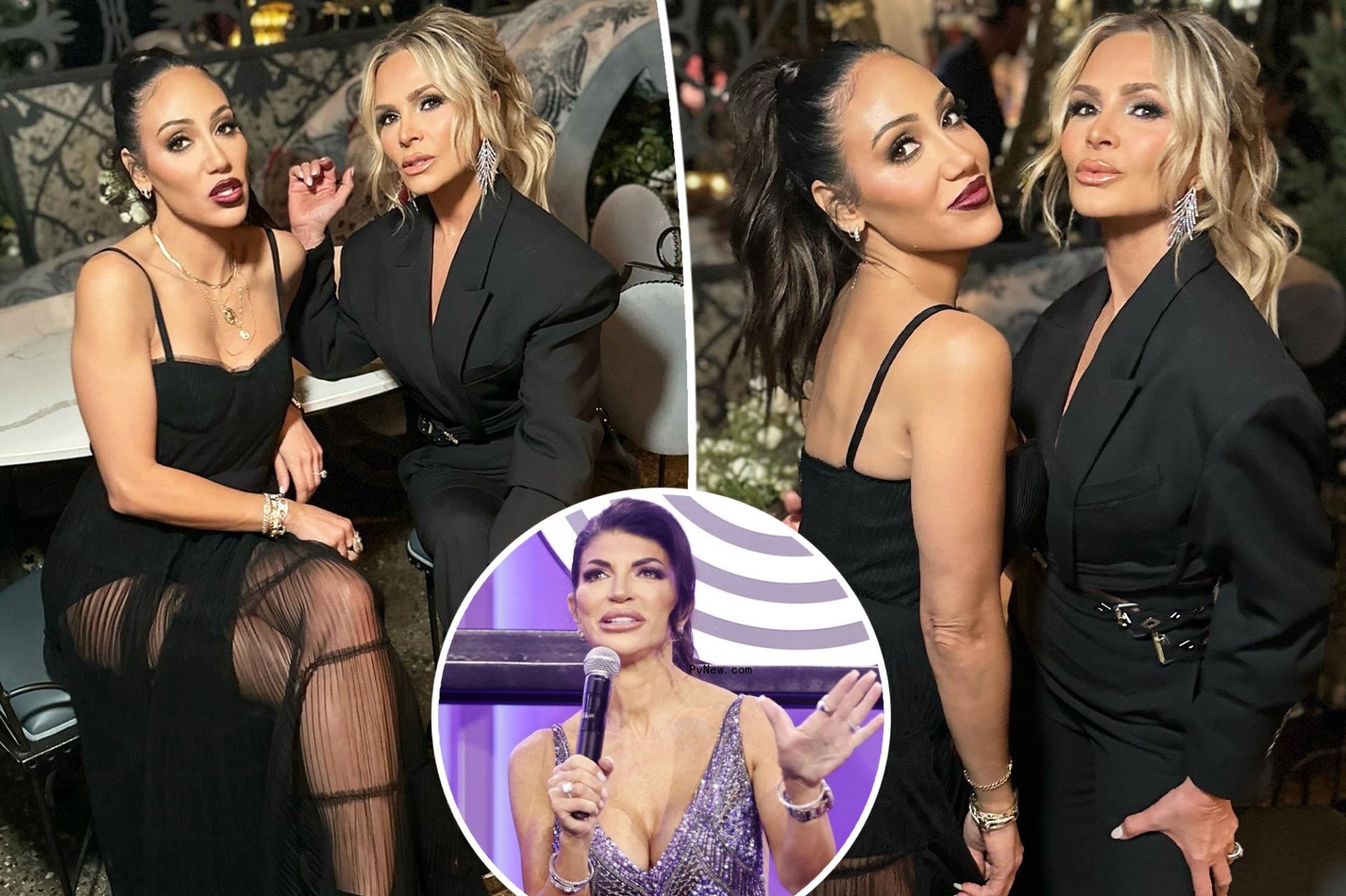 Tamra Judge seemingly shades Teresa Giudice by posing with Melissa Gorga: ‘Keep talking’