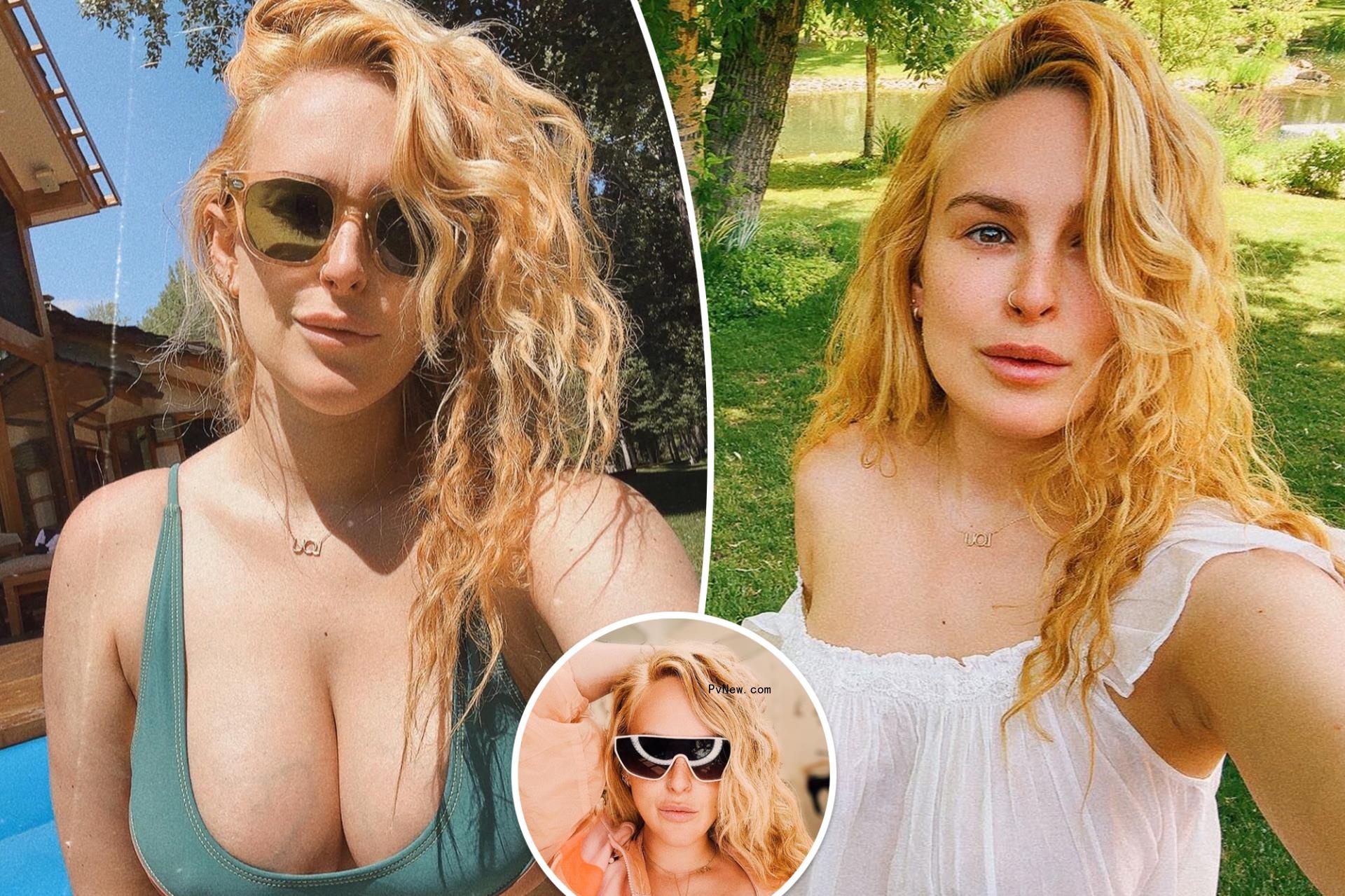 Rumer Willis enters her ‘hot mom thirst trap era’ in a tube top and supersized shades