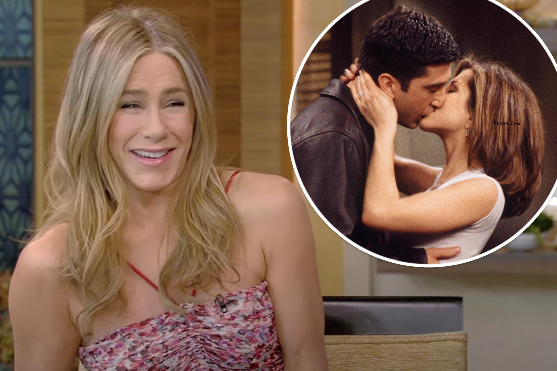 Jennifer Aniston says kissing crush David Schwimmer on ‘Friends’ was ‘quite enjoyable’