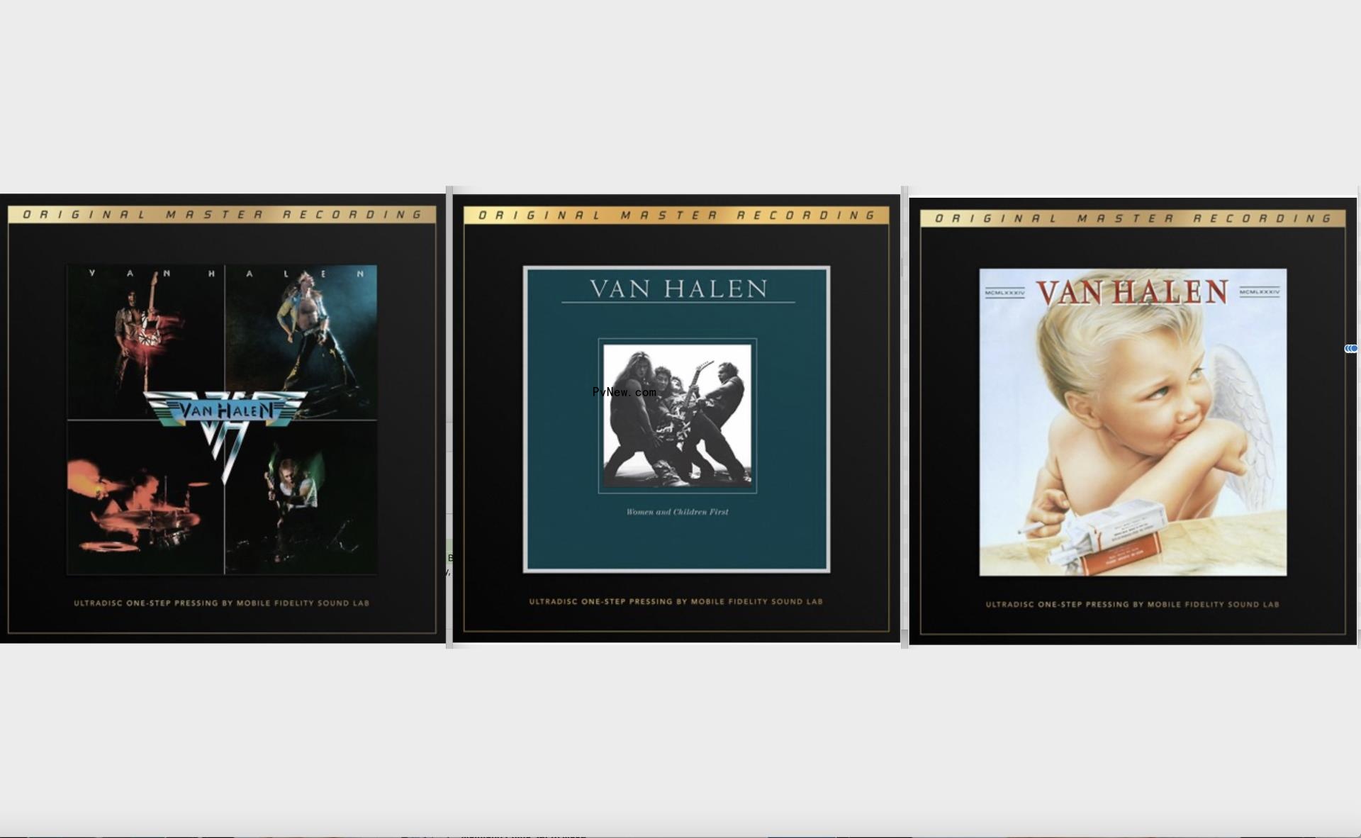 Van Halen’s Full David Lee Roth-Era Catalog Due for Premium Treatment on MoFi Vinyl and SACD