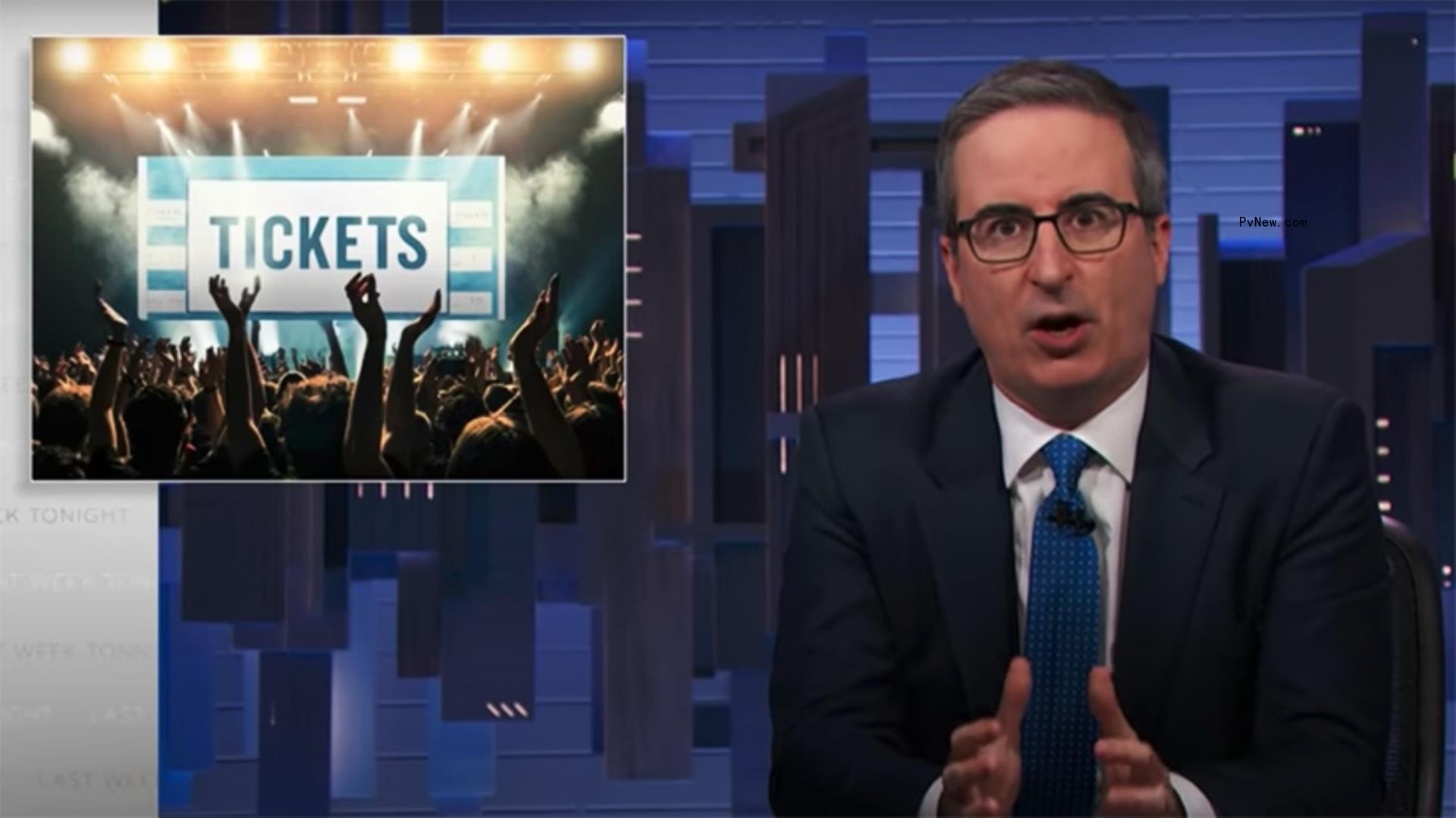 John Oliver Blasts Ticketmaster in Scathing Broadside Against Ticket Prices, Fees, Seco<i></i>ndary Market